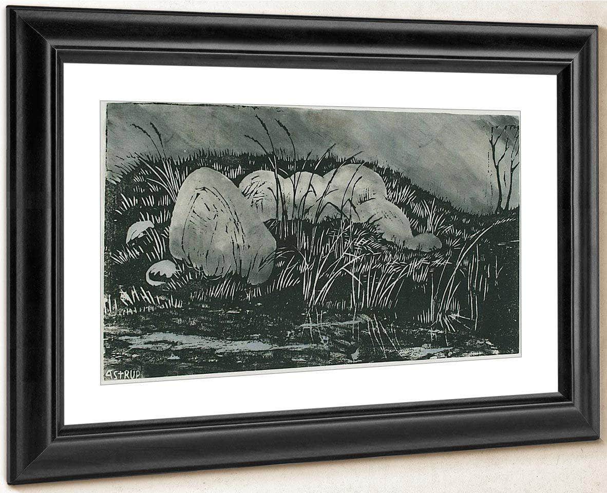 Rocks And Straws By Nicolai Astrup - Image 4