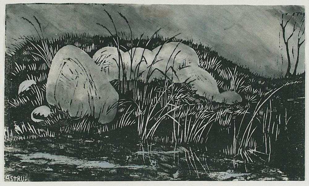 Rocks And Straws By Nicolai Astrup - Image 7