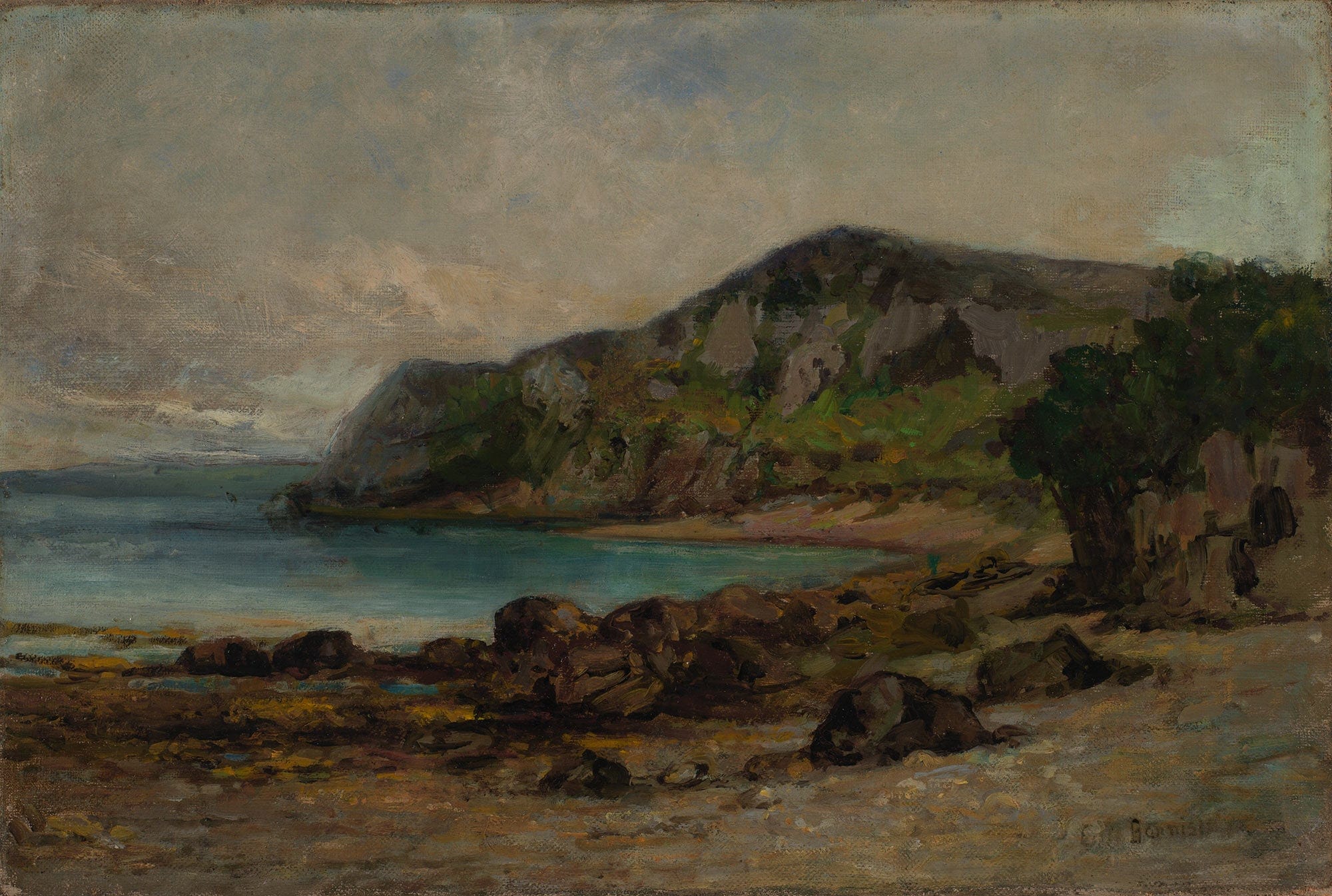 Rocks At Newport by Edward Mitchell Bannister - Image 2
