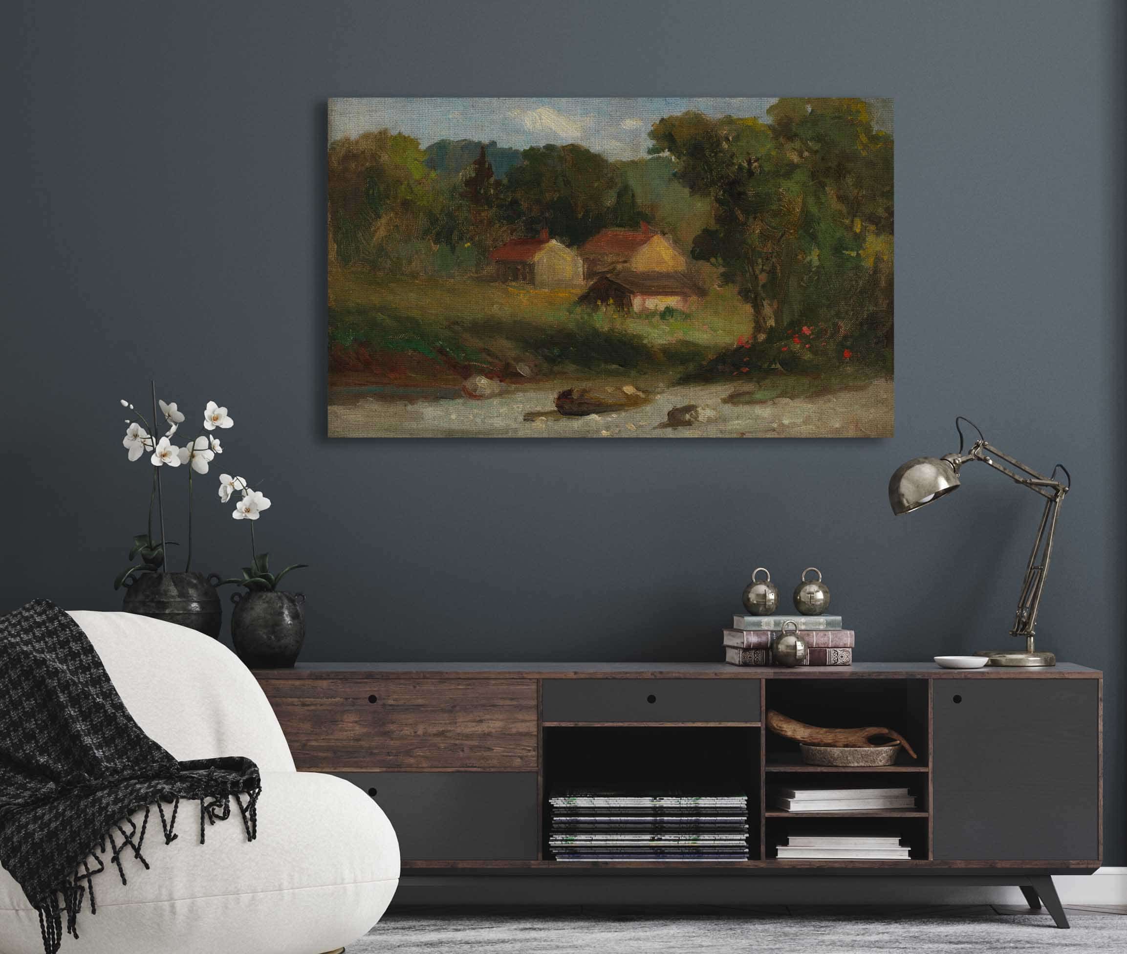 Rocky Farm Newport by Edward Mitchell Bannister - Image 5