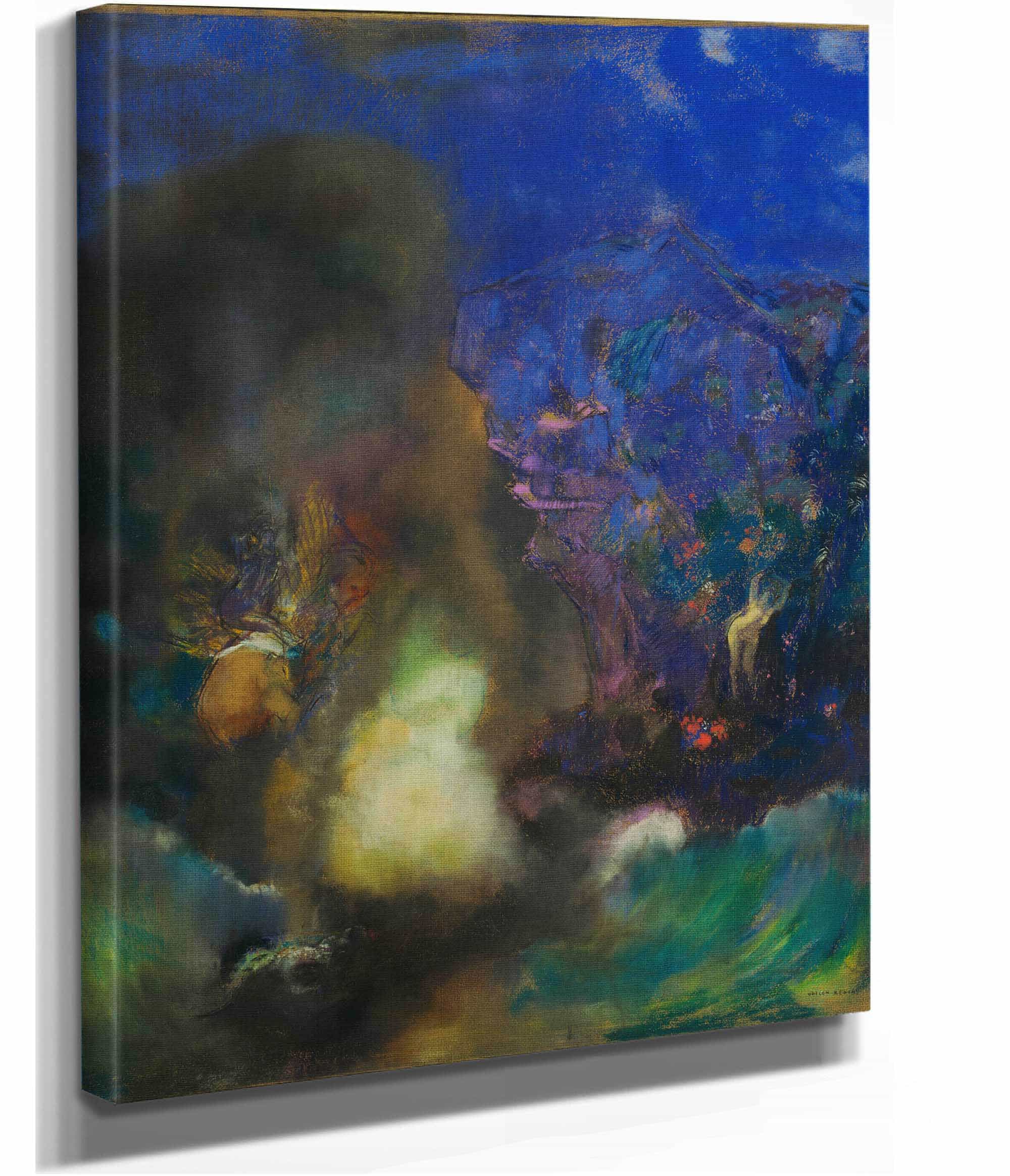 Roger And Angelica by Odilon Redon - Image 2