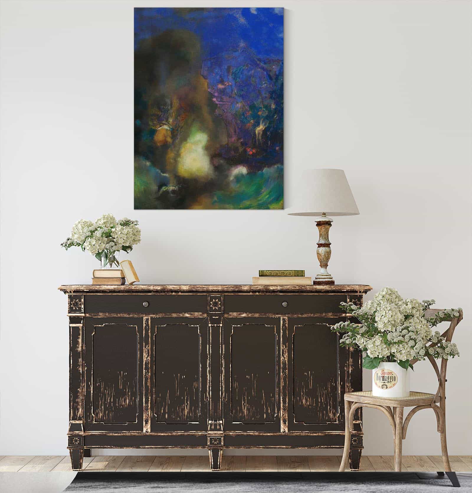 Roger And Angelica by Odilon Redon - Image 4
