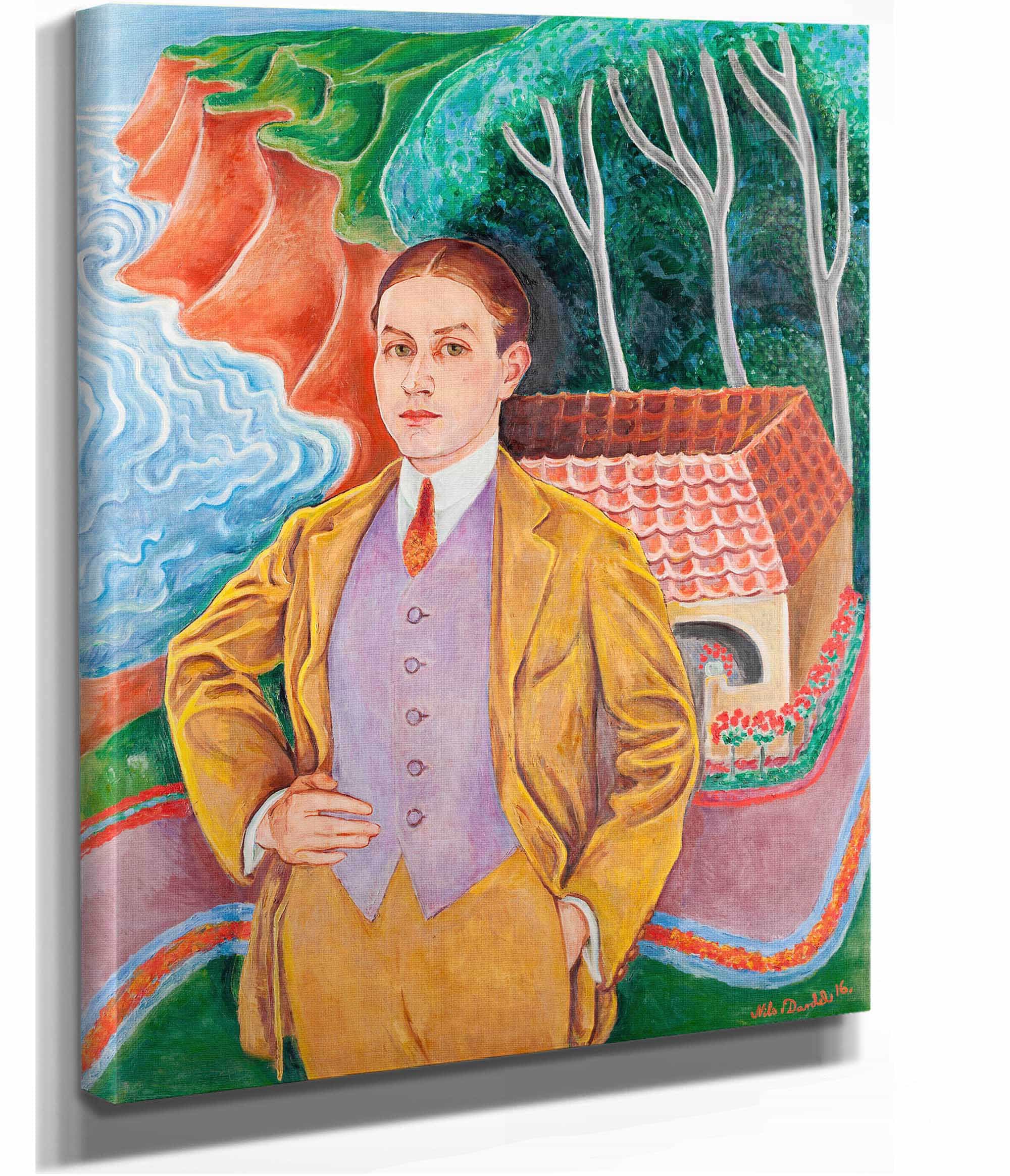 Rolf De Mare S by Nils Dardel - Image 2