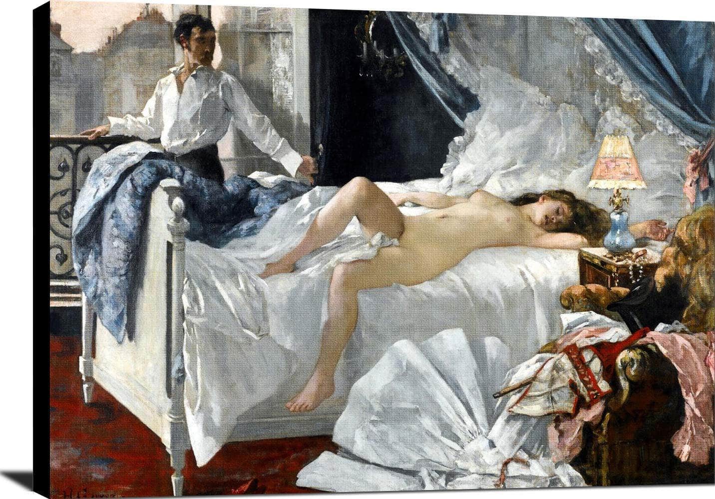 Rolla Painting Henri Gervex Canvas Art - Image 2