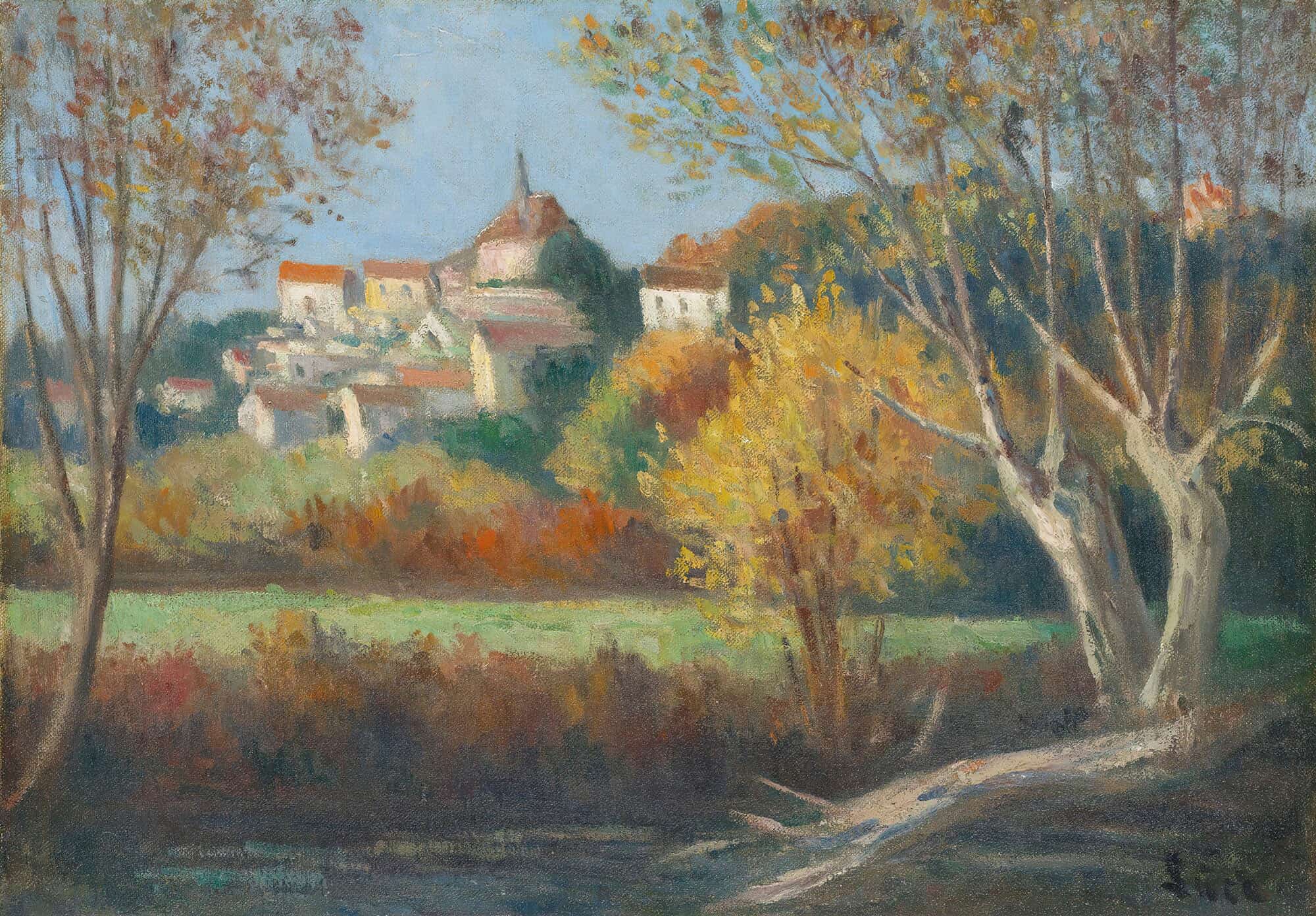 Rolleboise Le Village by Maximilien Luce