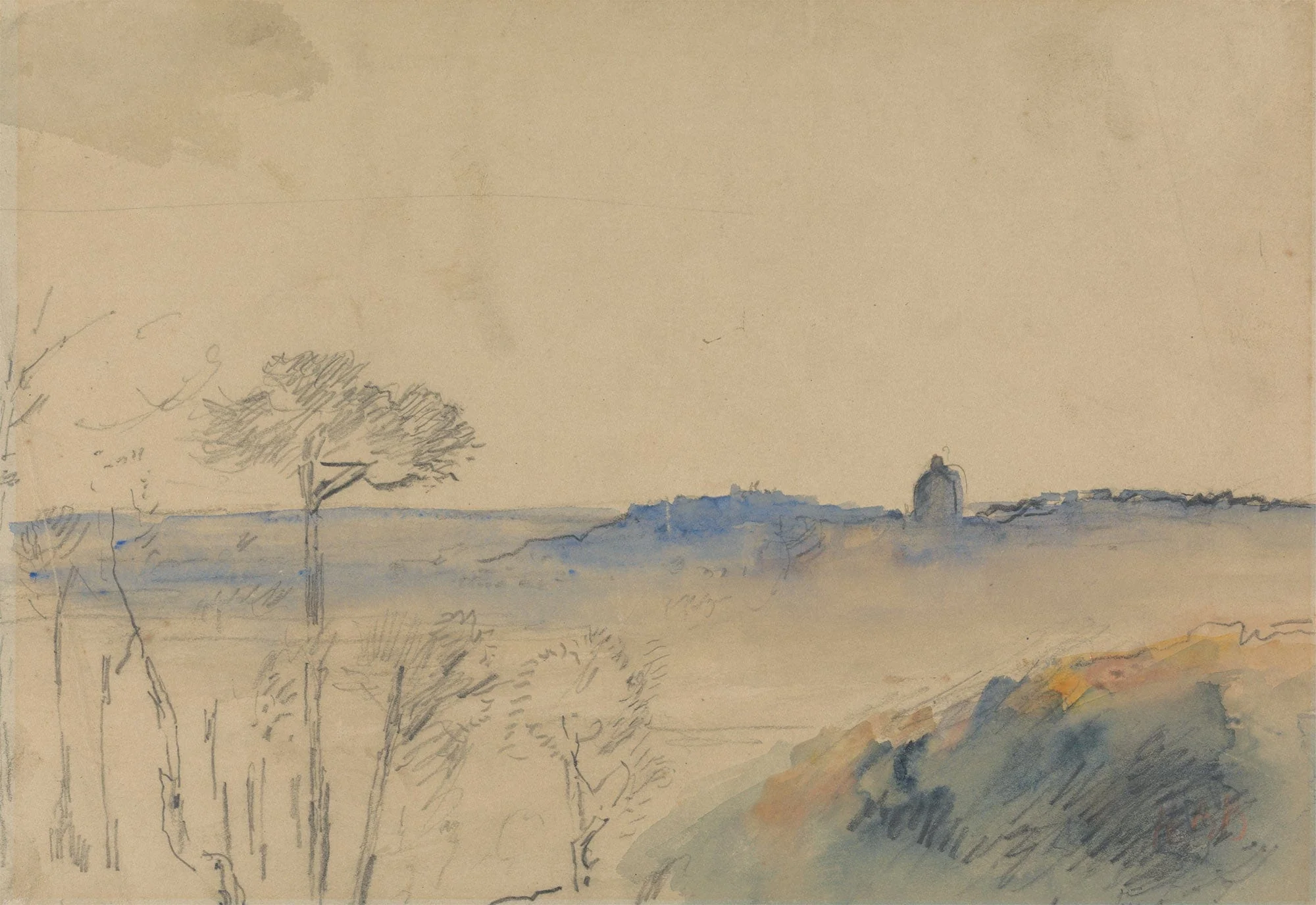 Rome From Monte Mario by Hercules Brabazon Brabazon
