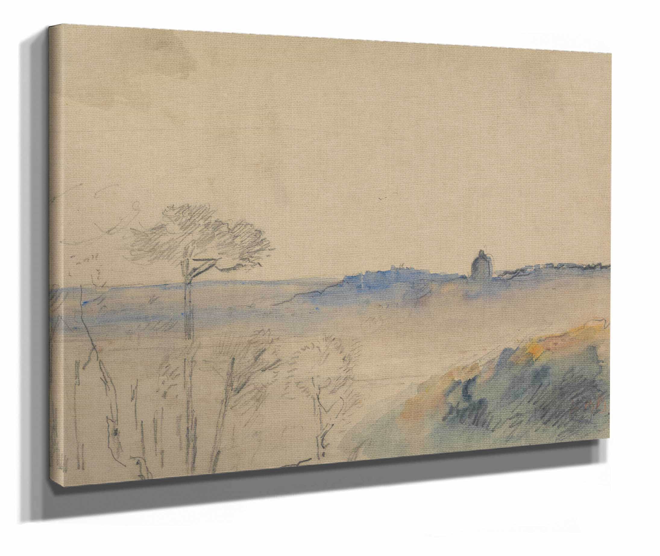 Rome From Monte Mario by Hercules Brabazon Brabazon - Image 2