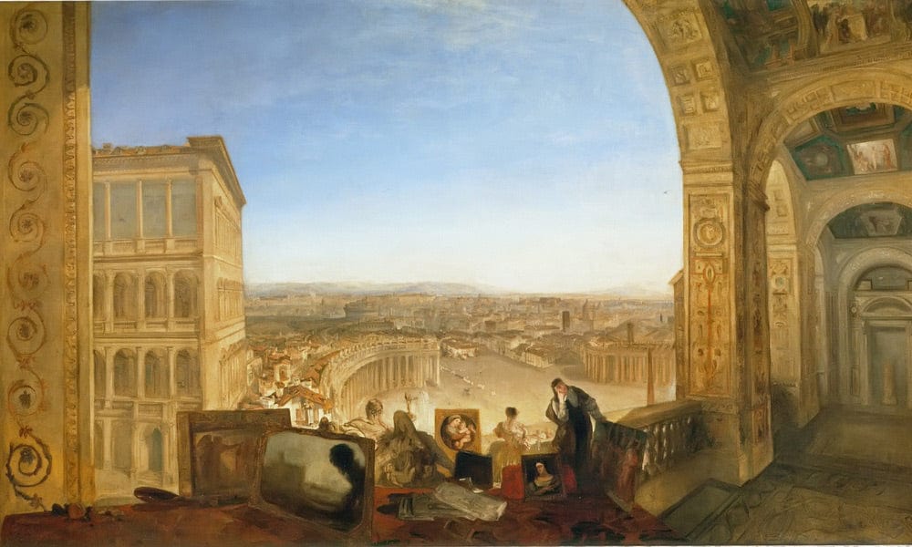 Rome From Vatican By Jwm Turner - Image 7