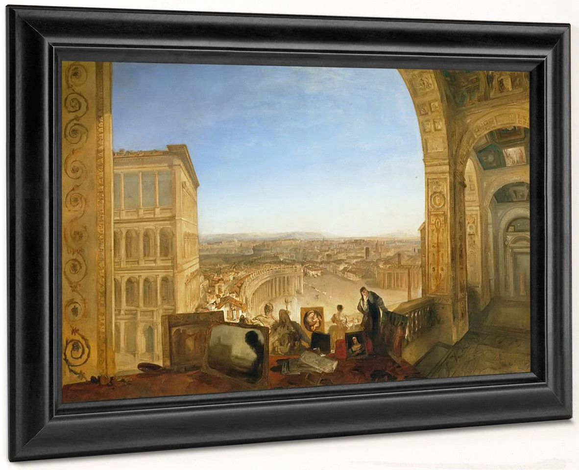 Rome From Vatican By Jwm Turner - Image 8