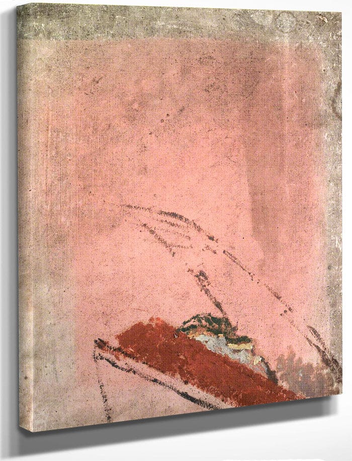 Rooftop And Pathway View From The Artist 1039 S Studio 1920 By Gwendolen Mary John