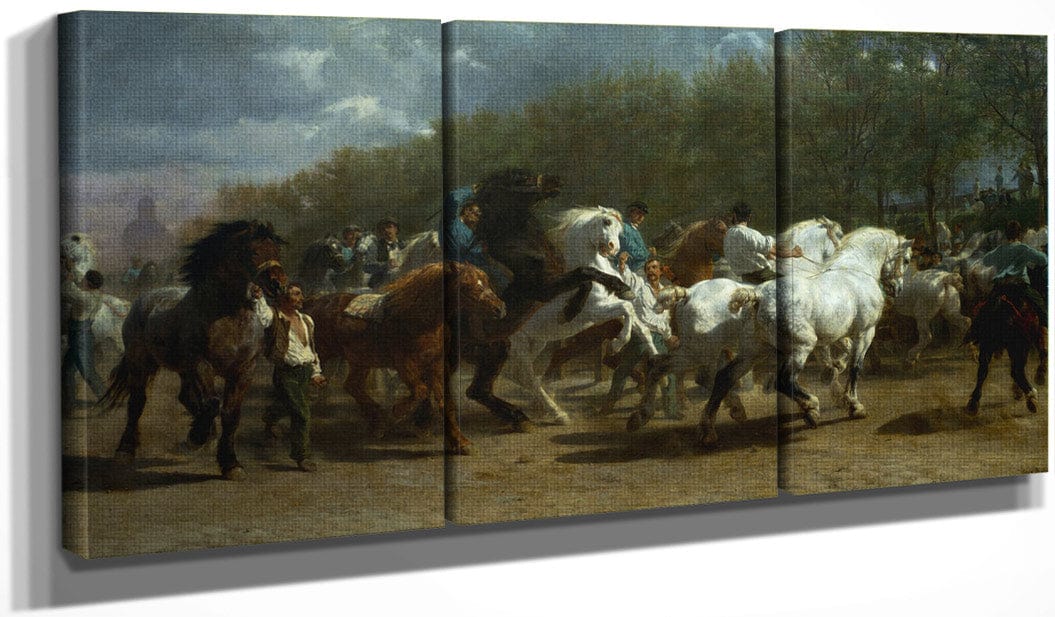 Rosa Bonheur The Horse Fair 1855 By Rosa Bonheur