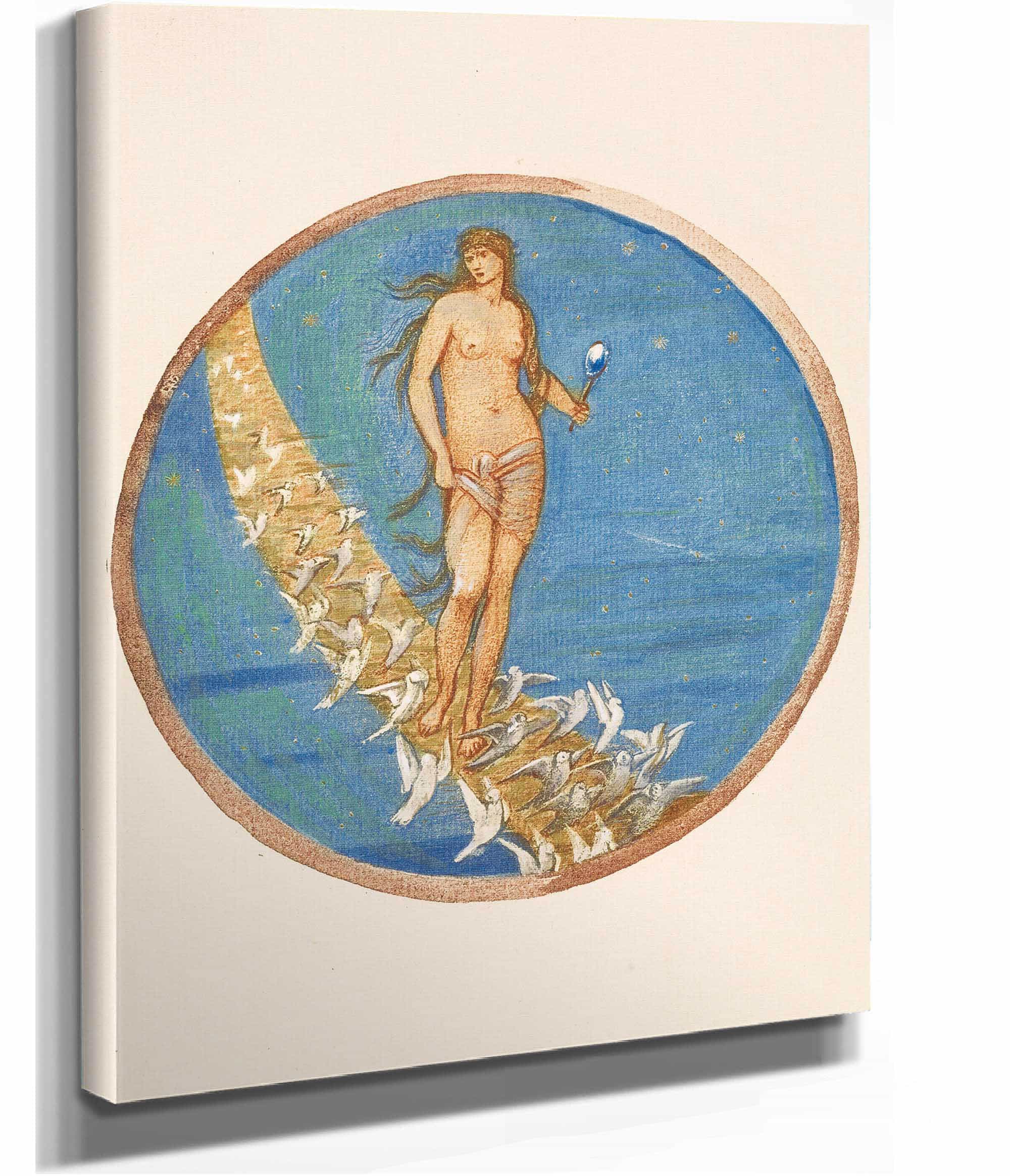 Rose Of Heaven by Sir Edward Coley Burne Jones - Image 2
