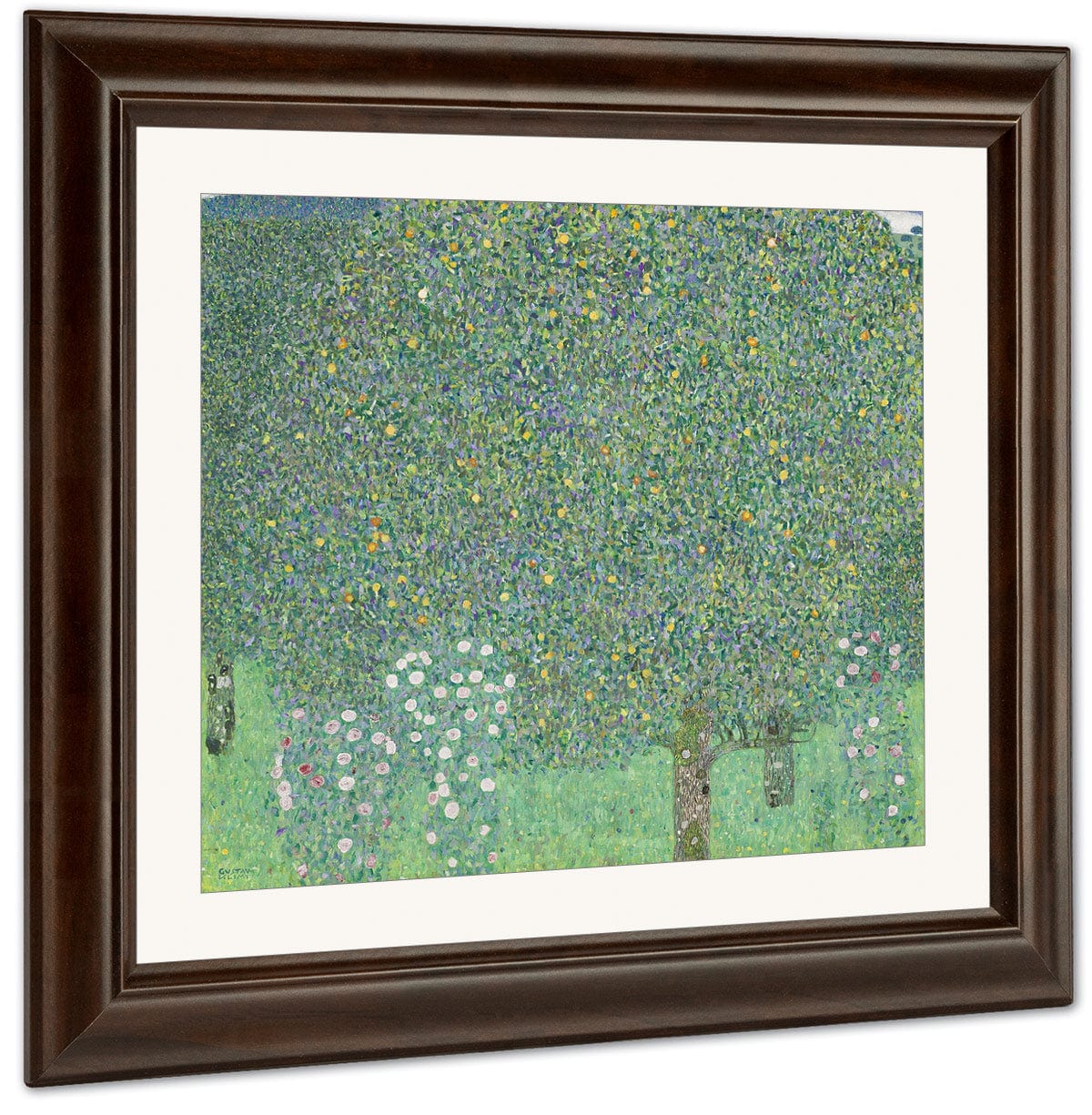 Rosebushes Under The Trees 1905 Musee Dorsay By Gustav Klimt - Image 3