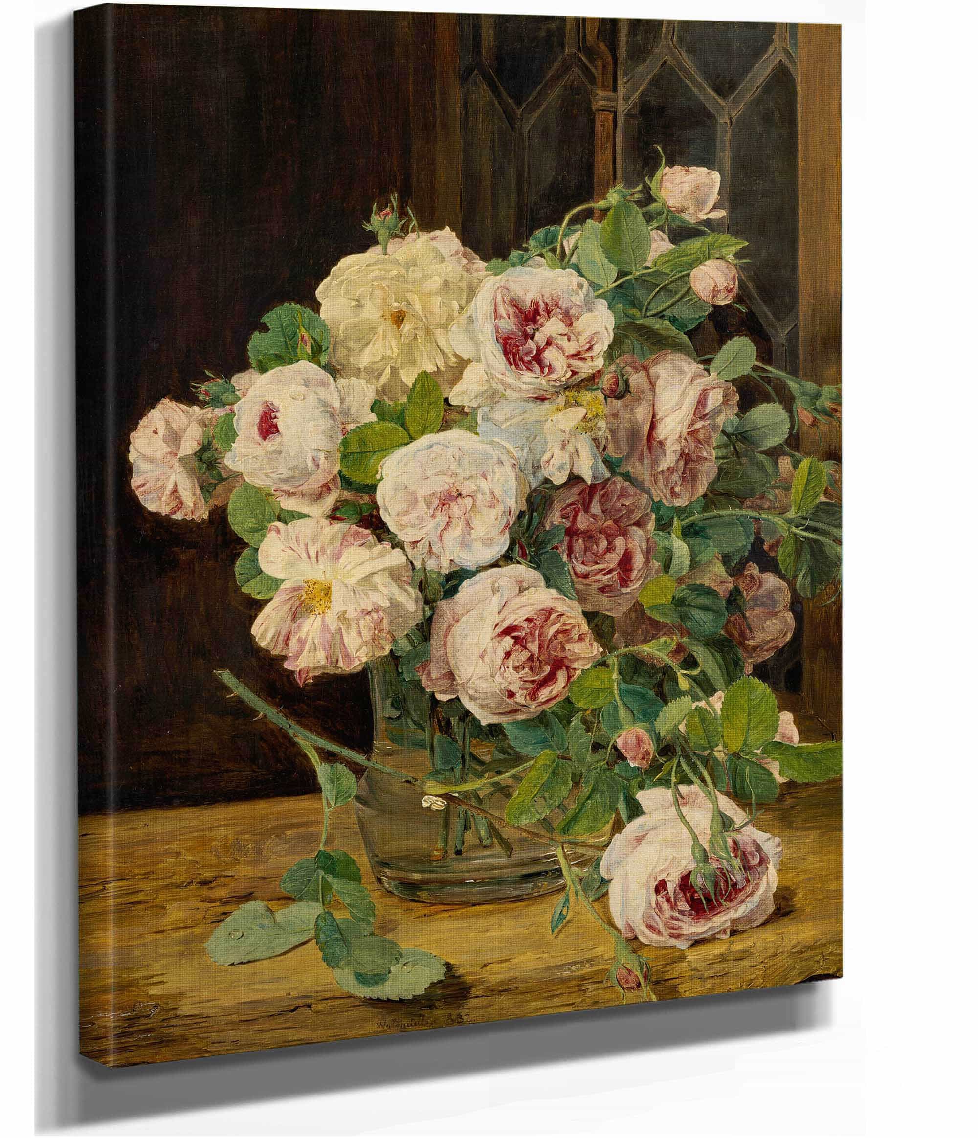 Rosenstraub Am Fenster by Ferdinand Georg Waldmuller - Image 2