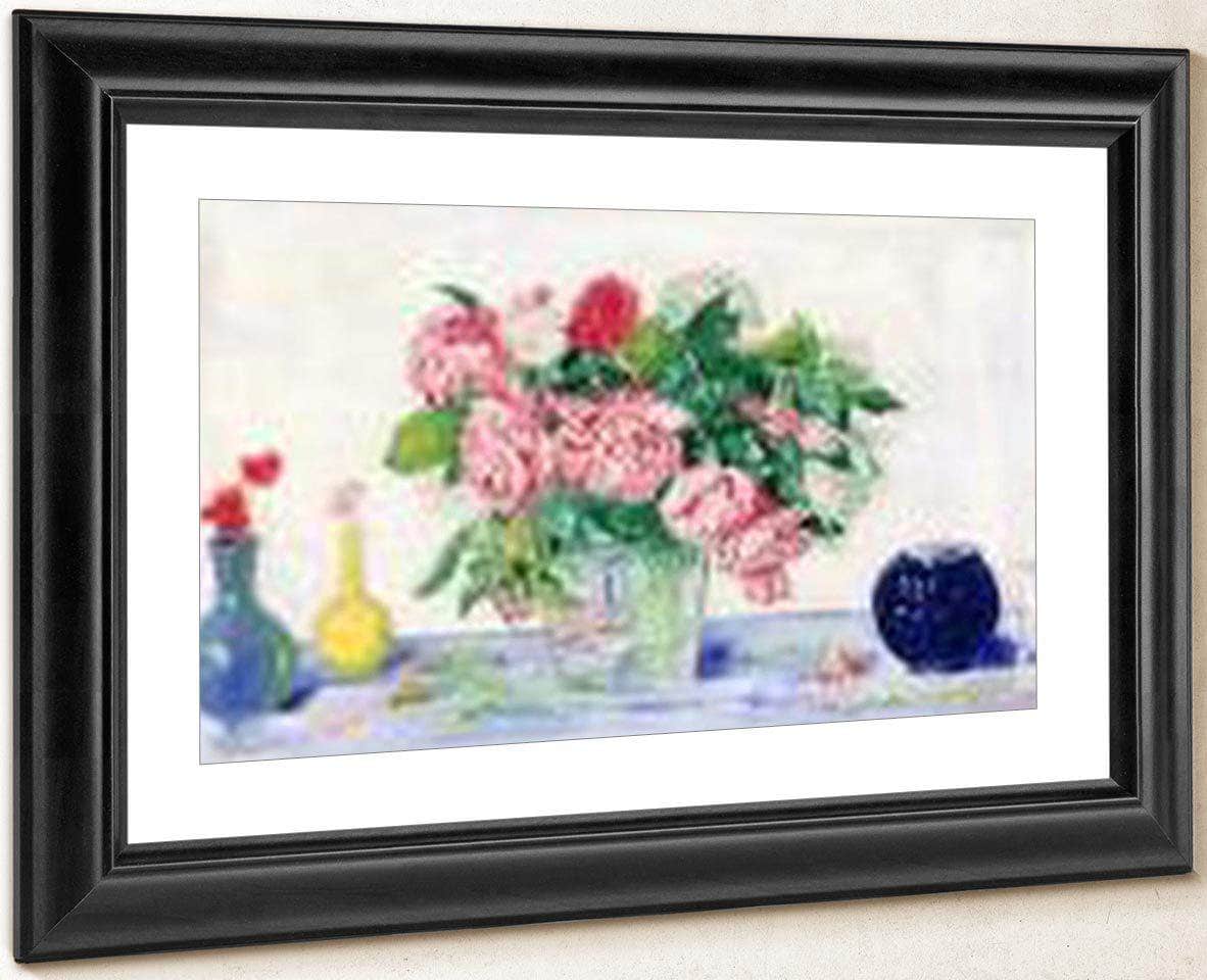 Roses, Tanager And Vases By James Ensor - Image 2