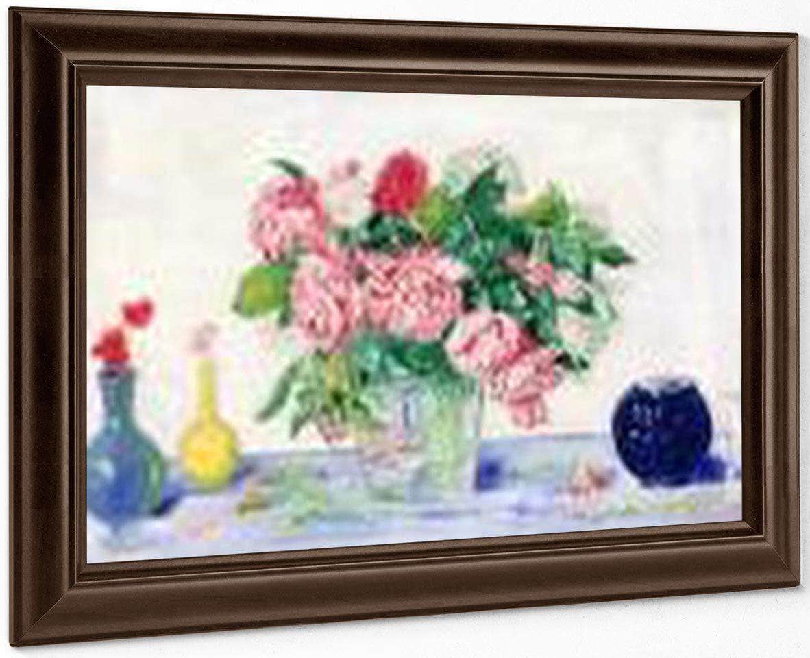 Roses, Tanager And Vases By James Ensor - Image 4