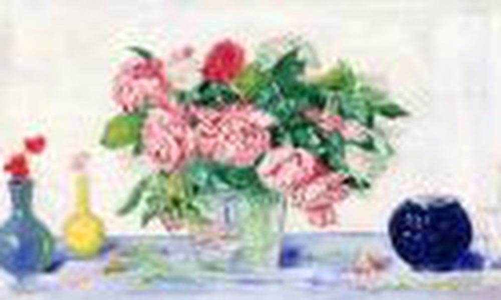 Roses, Tanager And Vases By James Ensor - Image 5