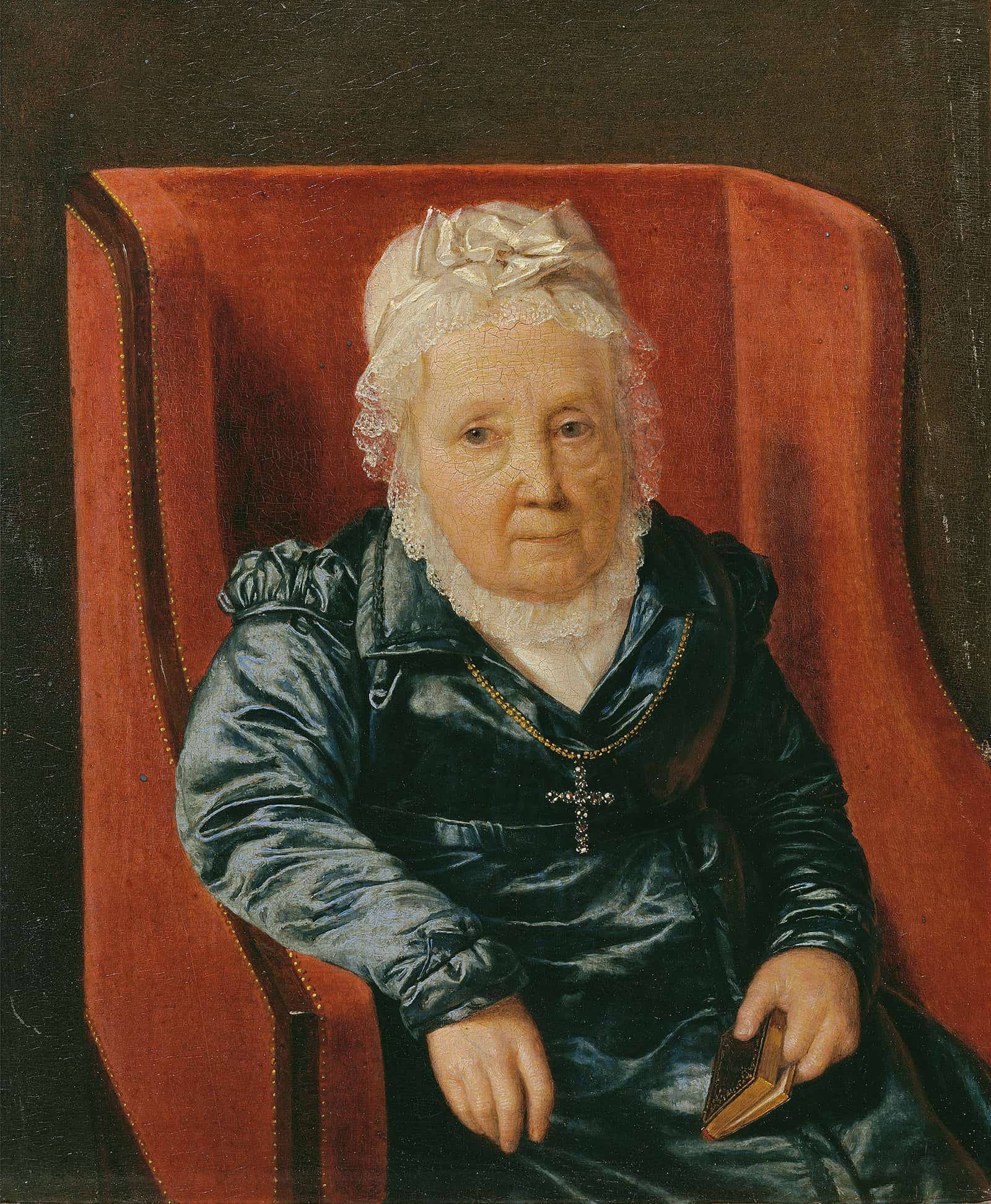 Rosina Wieser Im Lehnstuhl by Ferdinand Georg Waldmuller