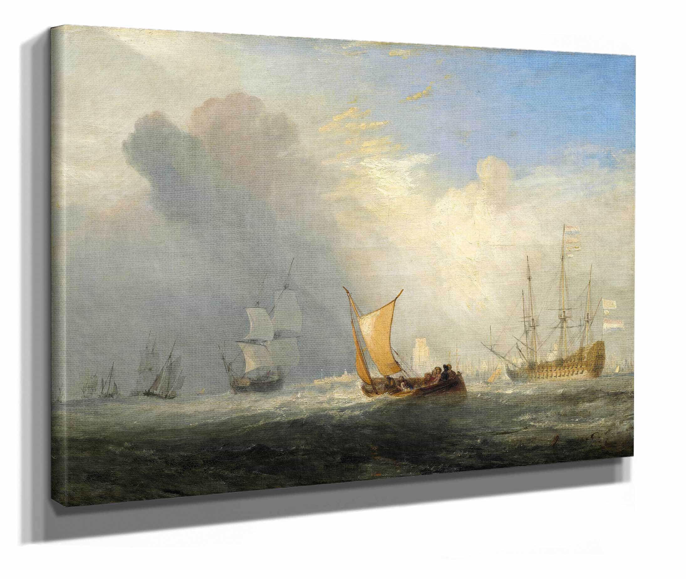 Rotterdam Ferry Boat by Joseph Mallord William Turner - Image 2