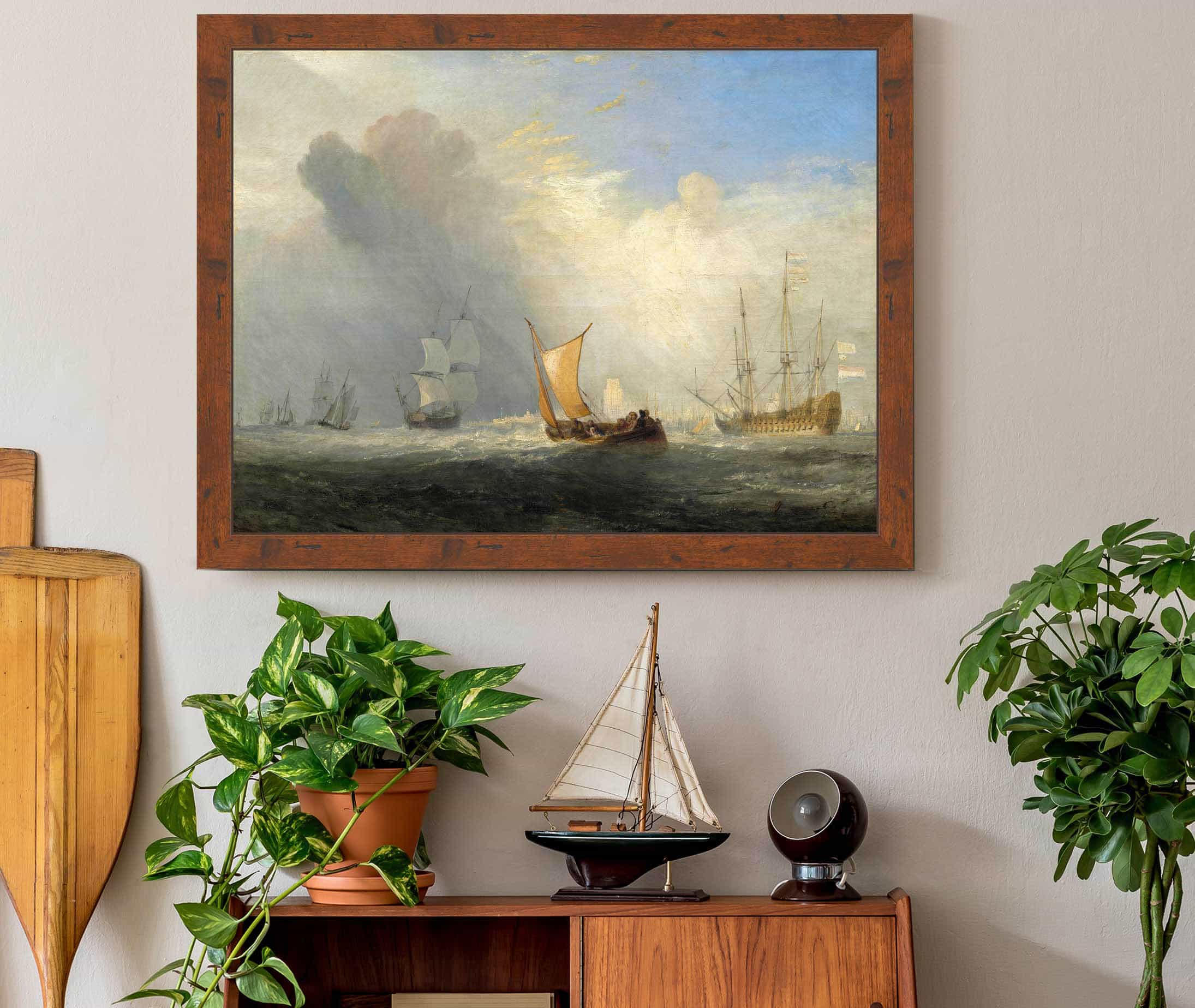Rotterdam Ferry Boat by Joseph Mallord William Turner - Image 3