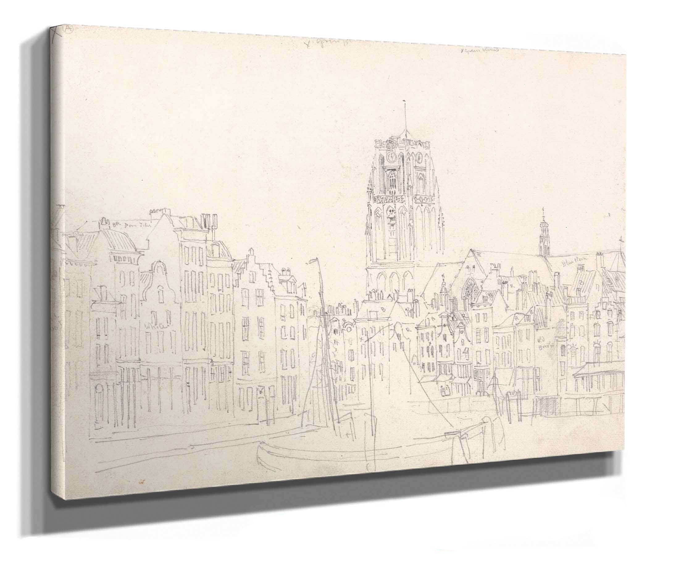 Rotterdam The Church Of St Lawrence by David Cox - Image 2