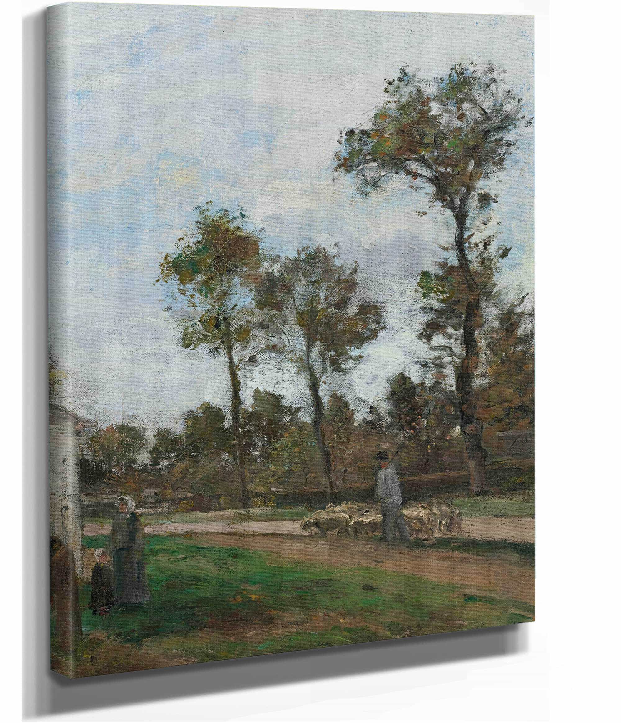 Route A Louveciennes by Camille Pissarro - Image 2