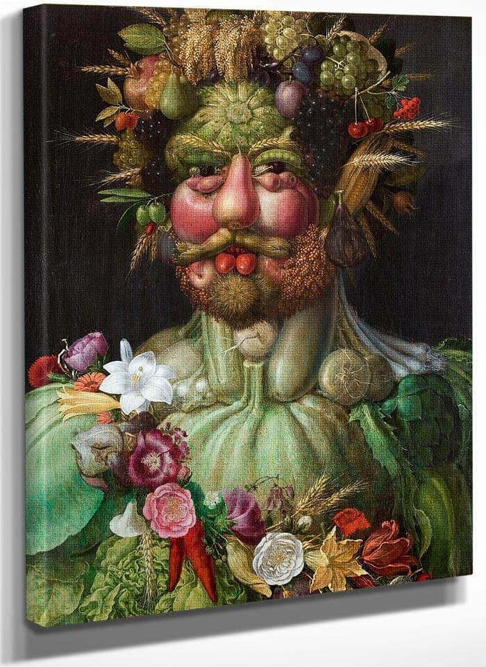 Rudolf Ii Of Habsburg As Vertumnus 1590 By Giuseppe Arcimboldo