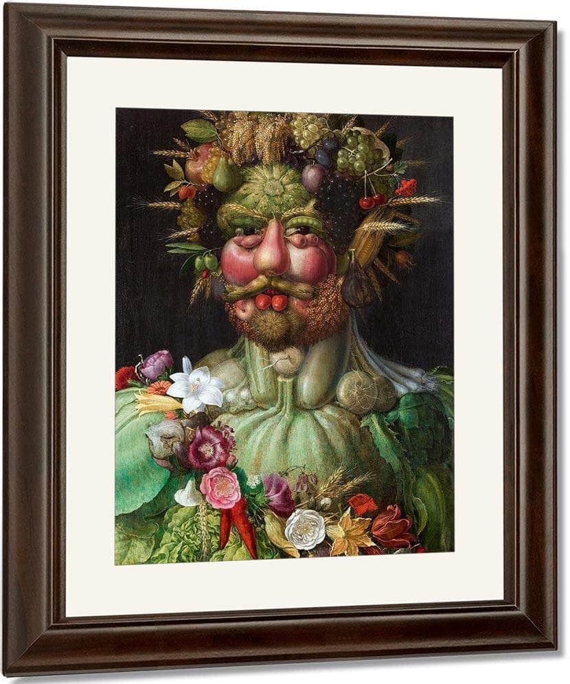 Rudolf Ii Of Habsburg As Vertumnus 1590 By Giuseppe Arcimboldo - Image 3