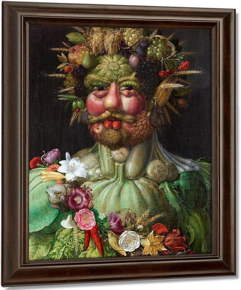 Rudolf Ii Of Habsburg As Vertumnus 1590 By Giuseppe Arcimboldo - Image 4