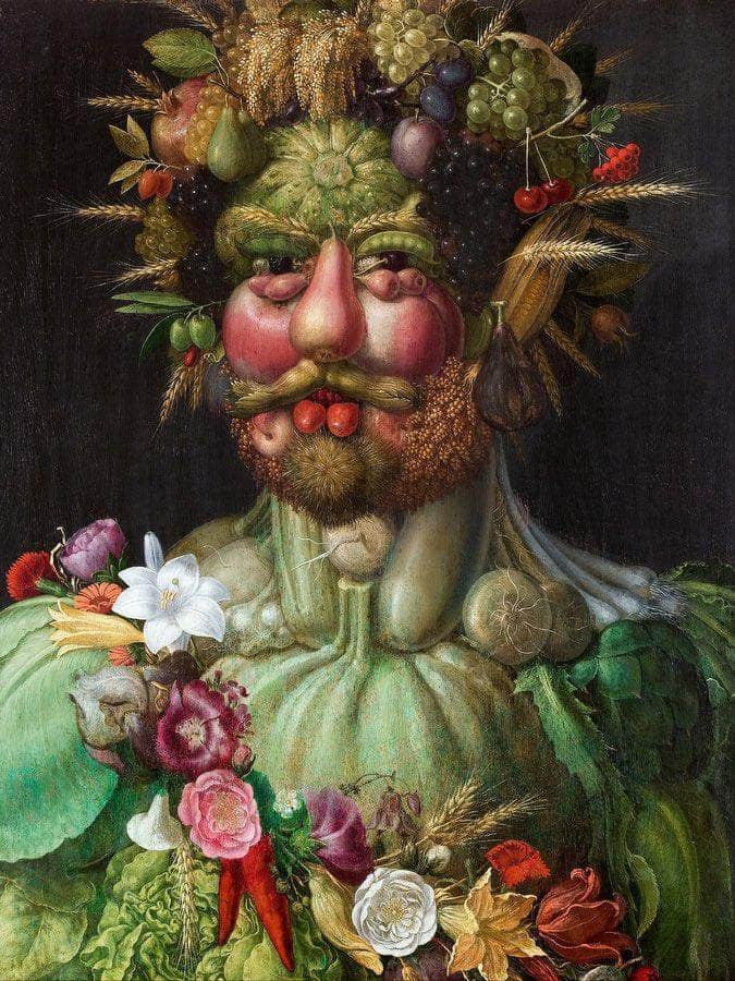Rudolf Ii Of Habsburg As Vertumnus 1590 By Giuseppe Arcimboldo - Image 5