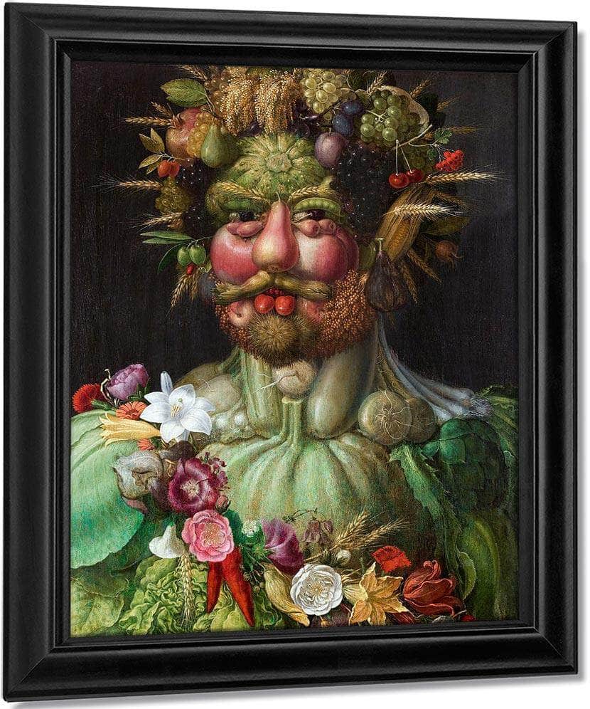 Rudolf Ii Of Habsburg As Vertumnus 1590 By Giuseppe Arcimboldo - Image 6