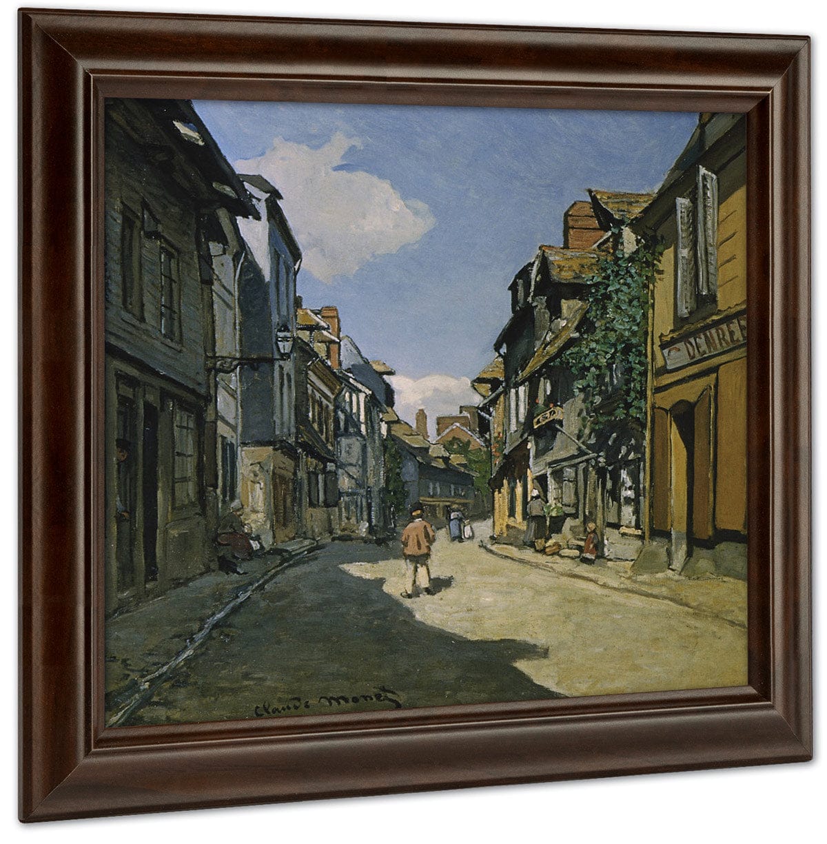 Rue De La Bavolle, Honfleur By Claude Monet - Image 4