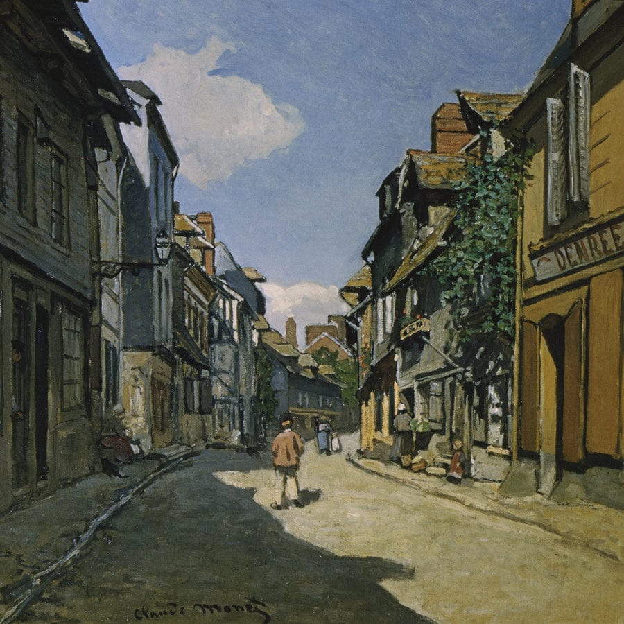 Rue De La Bavolle, Honfleur By Claude Monet - Image 5