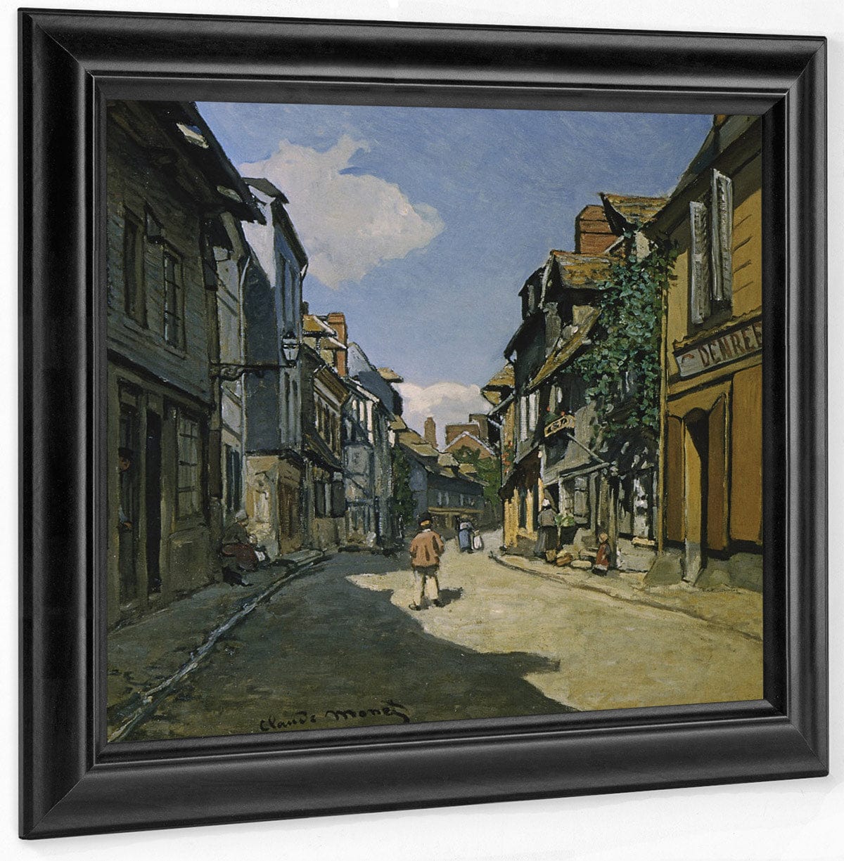 Rue De La Bavolle, Honfleur By Claude Monet - Image 6