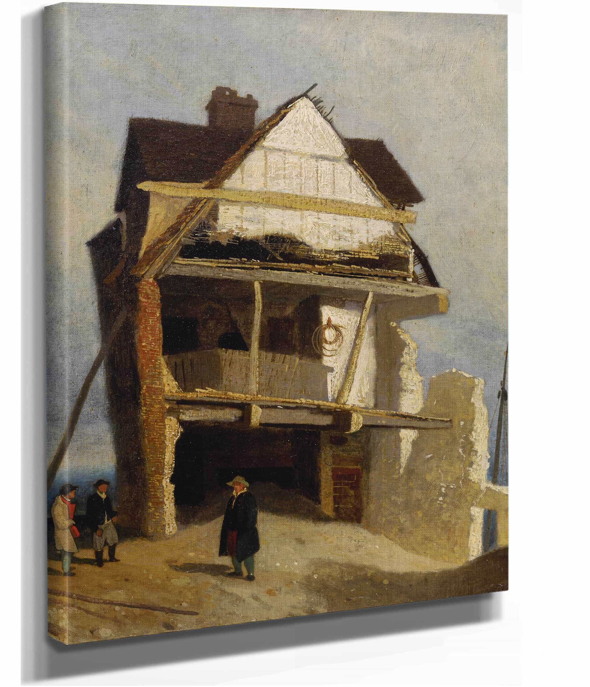 Ruined House Between And by John Sell Cotman