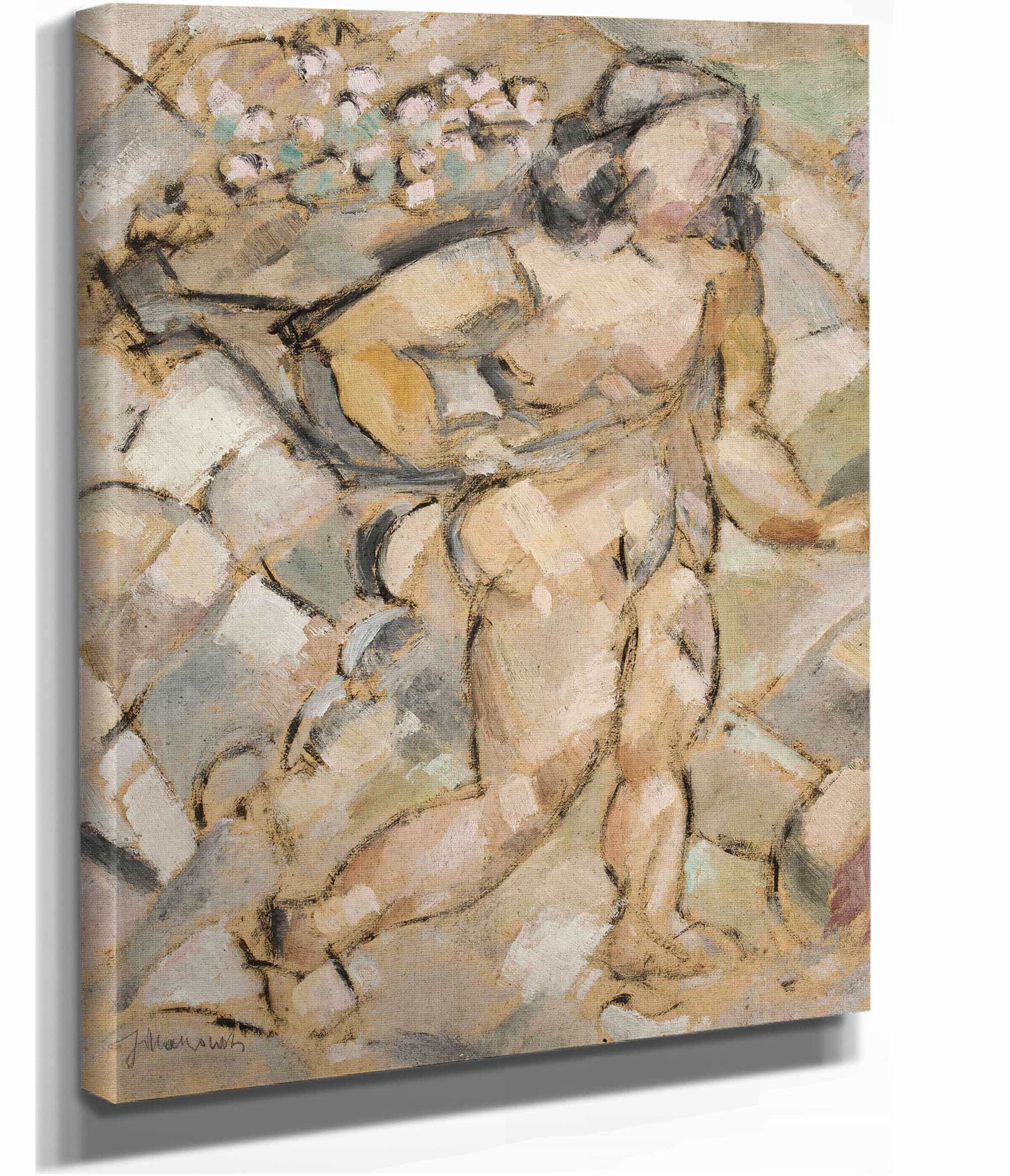 Running Woman by Tadeusz Makowski - Image 2