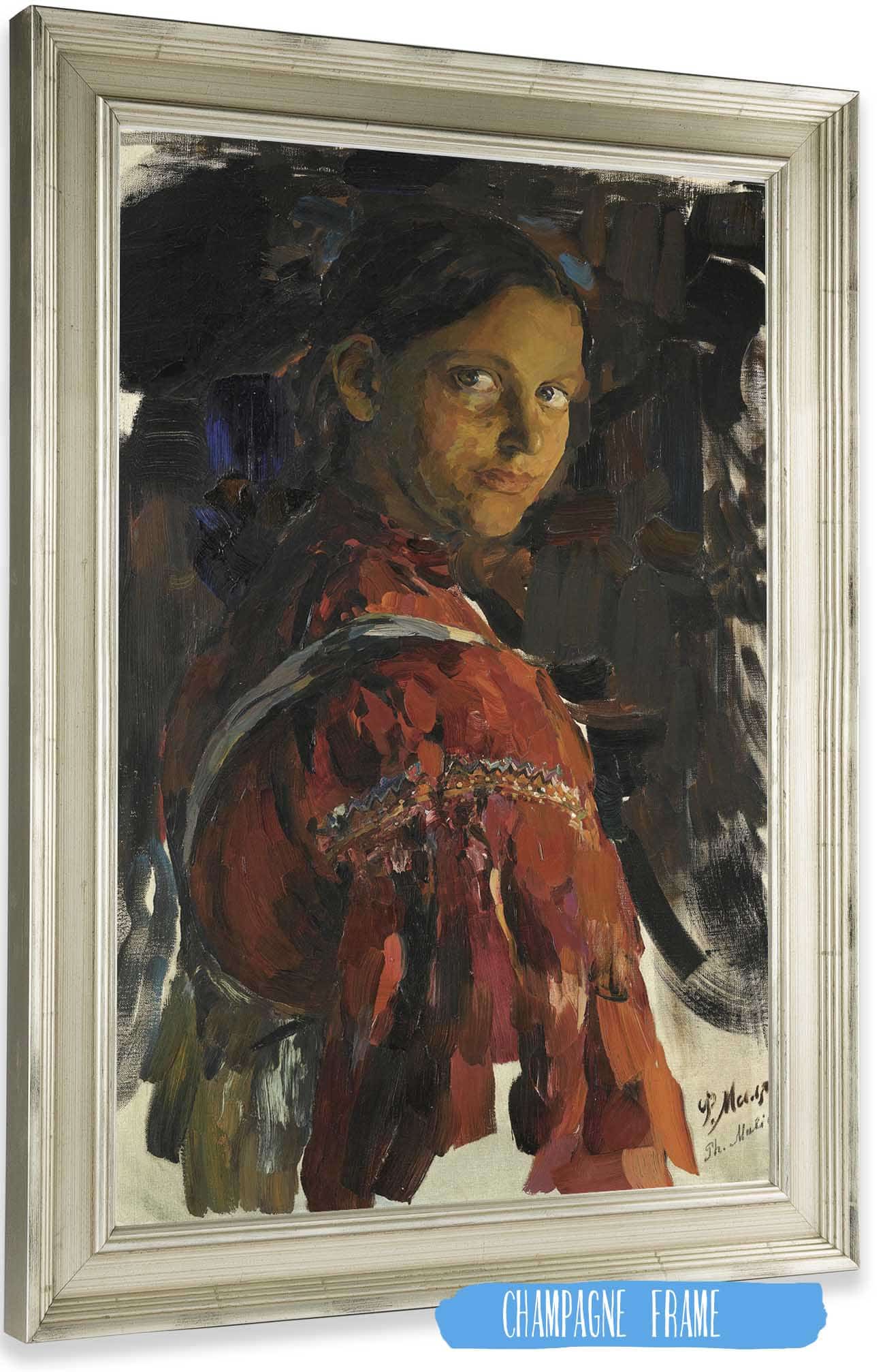 Russian Beauty by Filipp Malyavin
