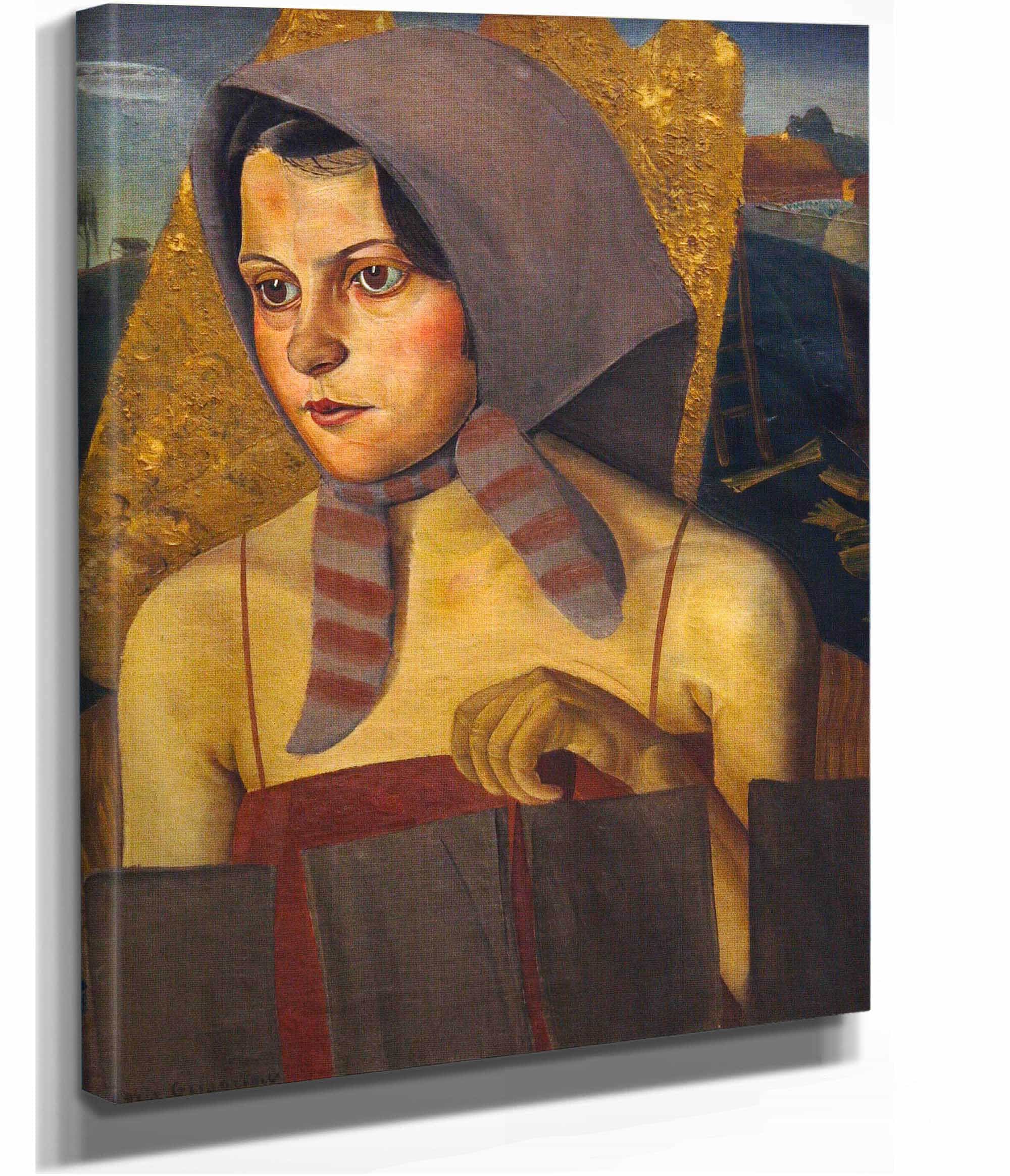 Russian Peasant Girl by Boris Grigoriev - Image 2