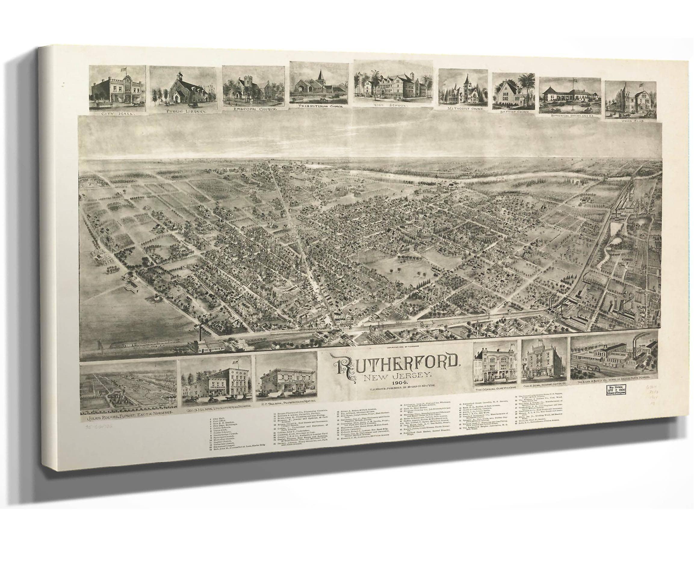 Rutherford New Jersey 1904 State Of New Jersey