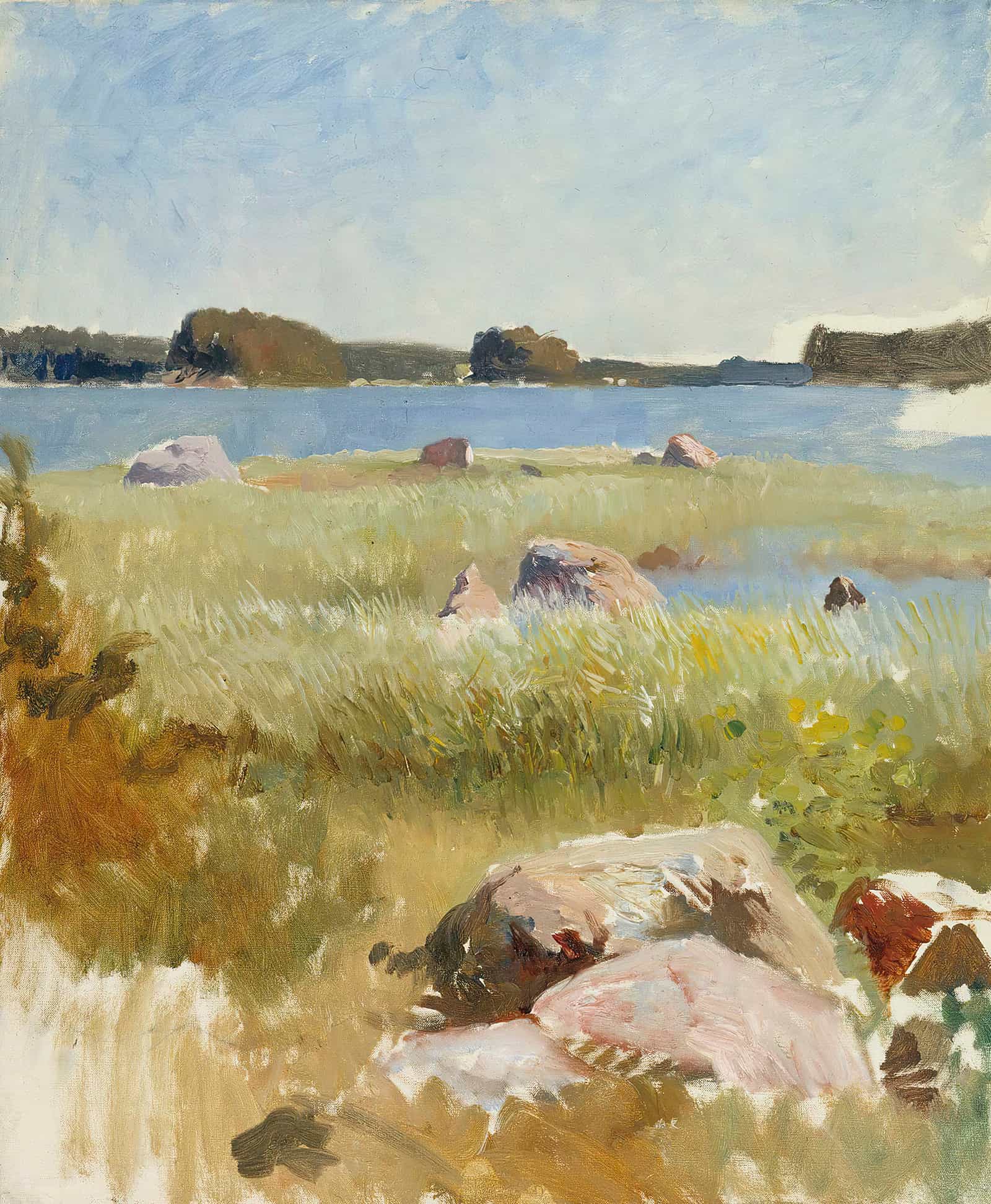 Saaristomaisema Keskenerainen by Albert Edelfelt