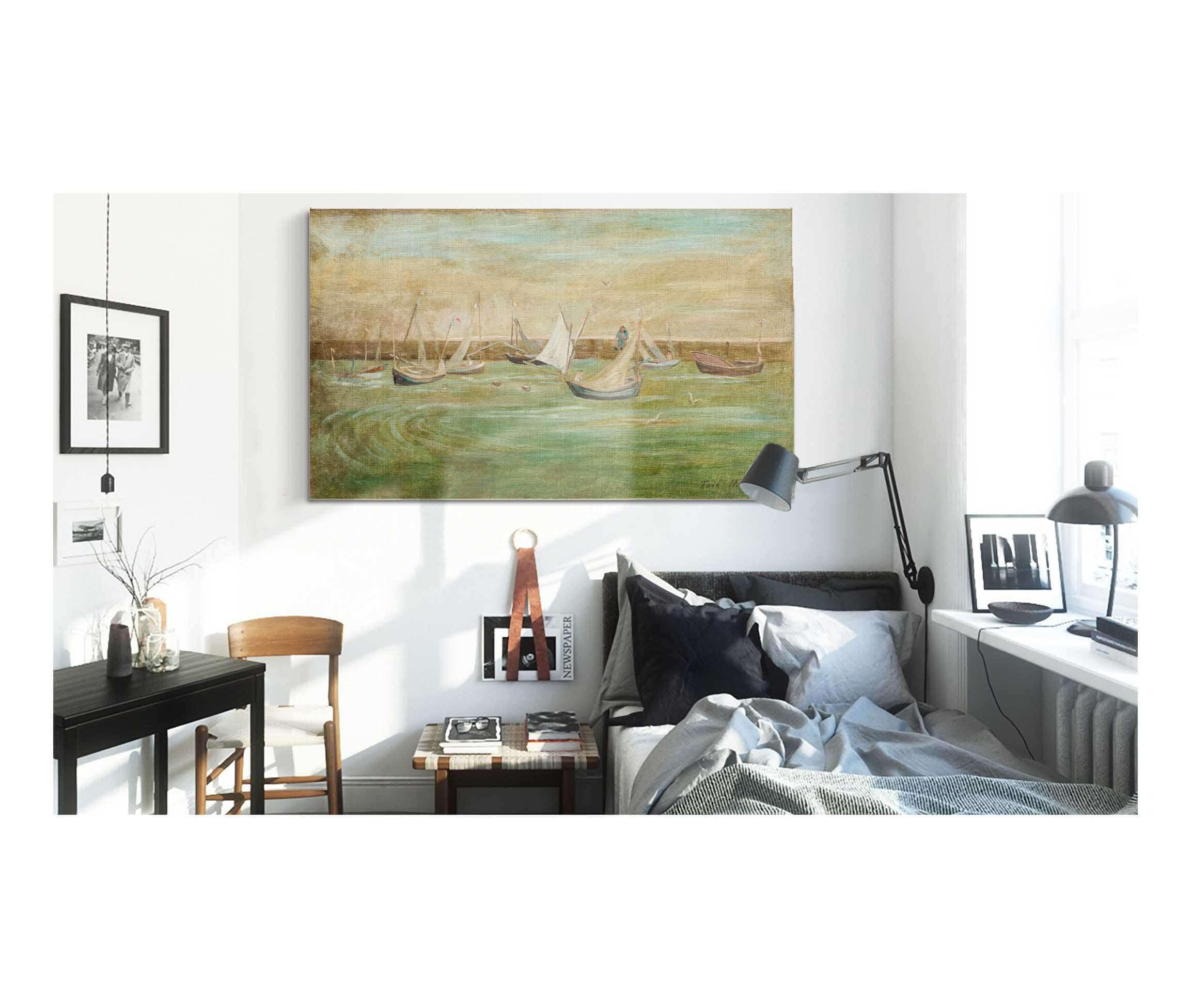 Sailing Boats by Tadeusz Makowski - Image 3