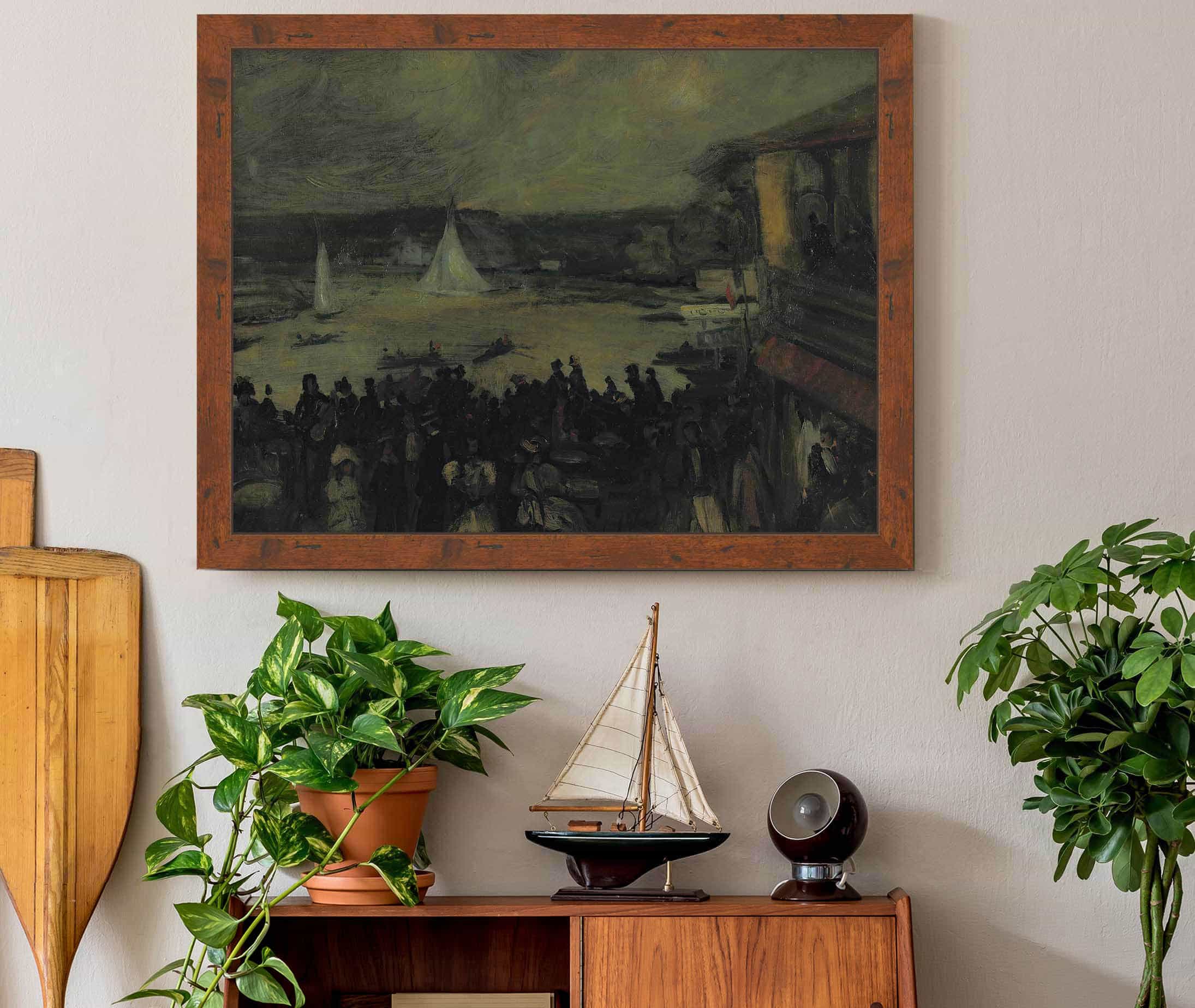 Sailing Boats Paris by William James Glackens - Image 3