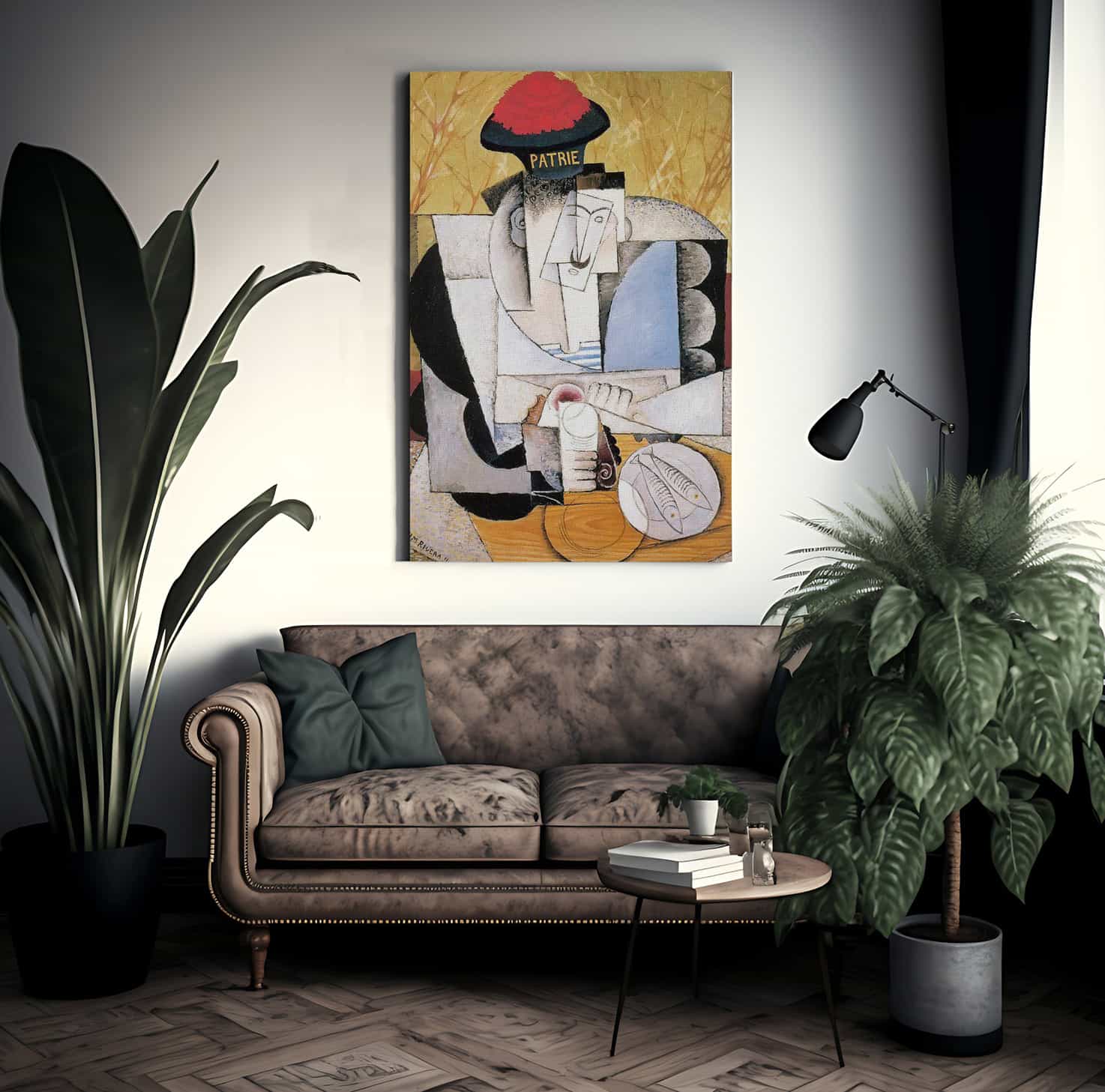 Sailor At Breakfast By Diego Rivera - Image 2