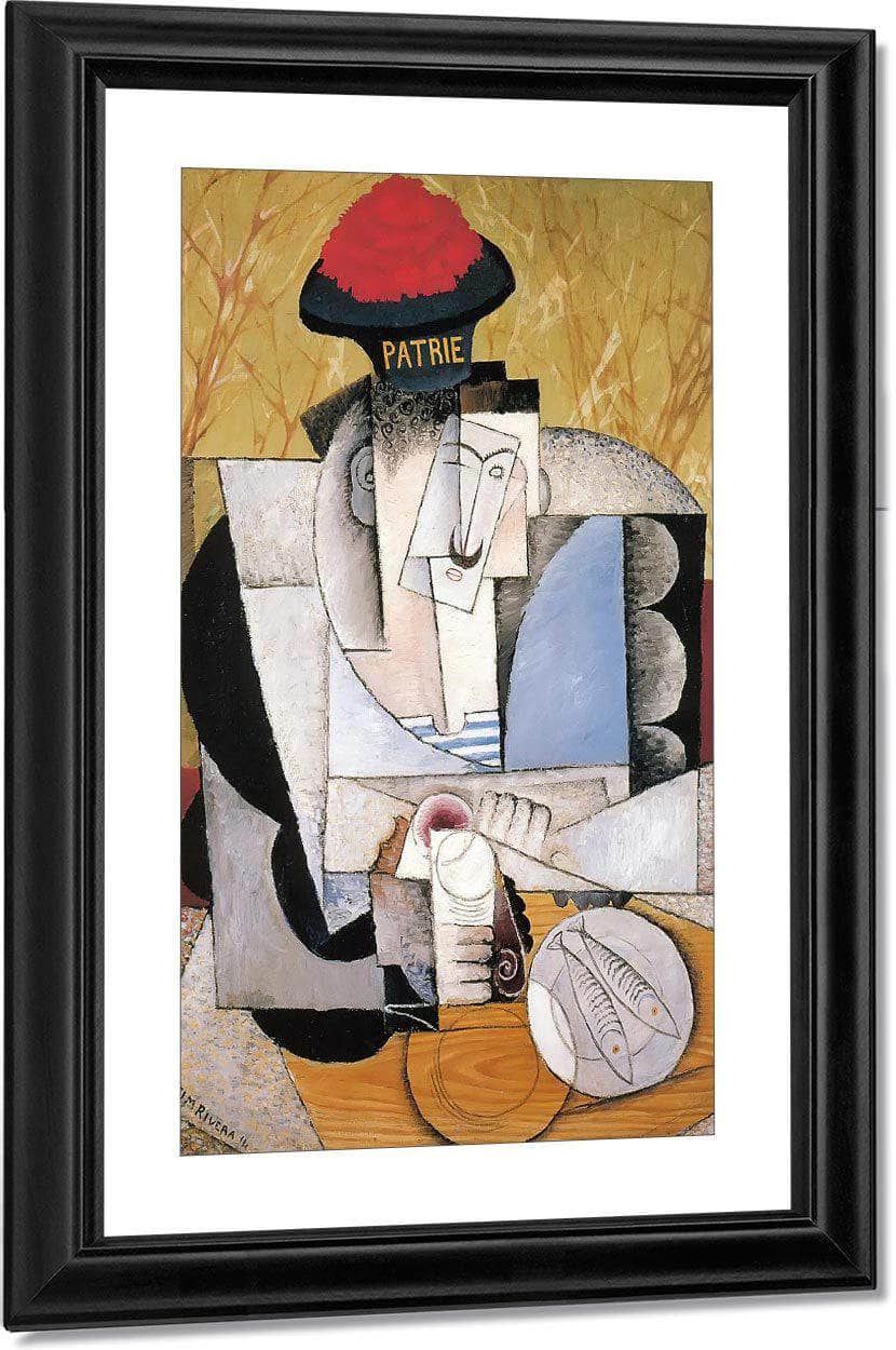 Sailor At Breakfast By Diego Rivera - Image 3