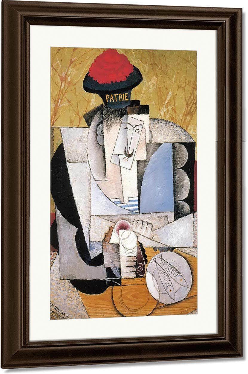 Sailor At Breakfast By Diego Rivera - Image 4