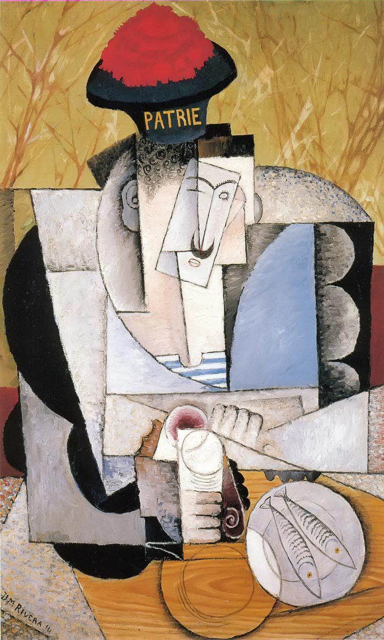 Sailor At Breakfast By Diego Rivera - Image 6