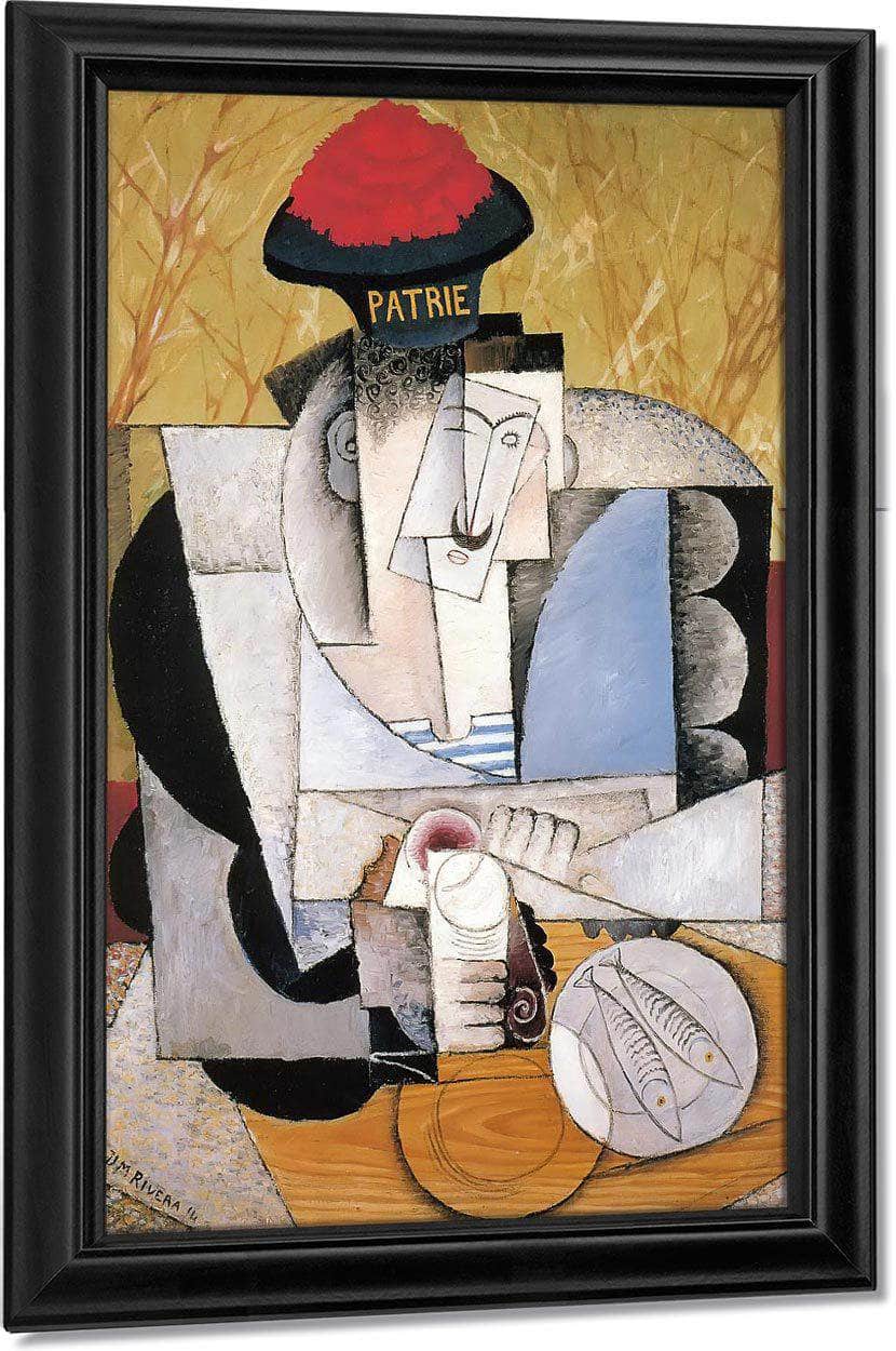 Sailor At Breakfast By Diego Rivera - Image 7