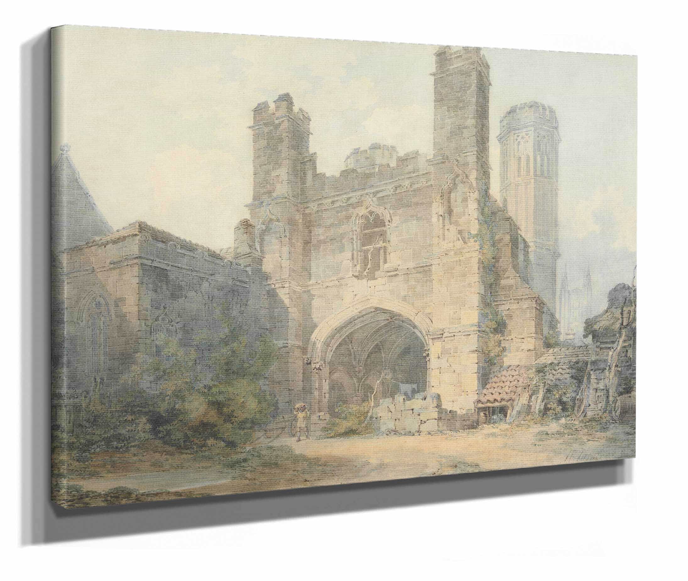Saint Augustines Gate Canterbury by Joseph Mallord William Turner - Image 2