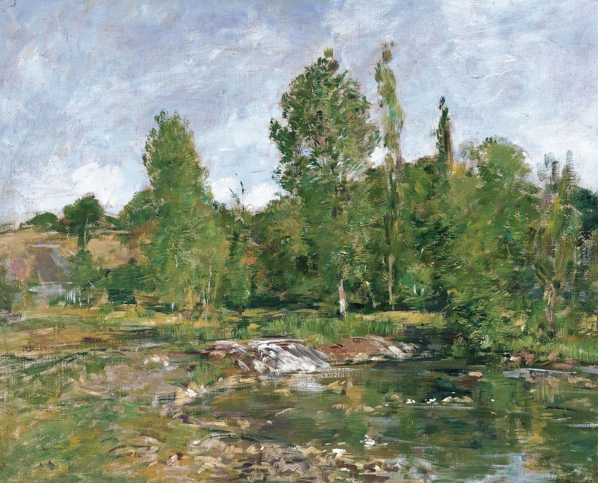 Saint Cenery Letang by Eugene Boudin - Image 2