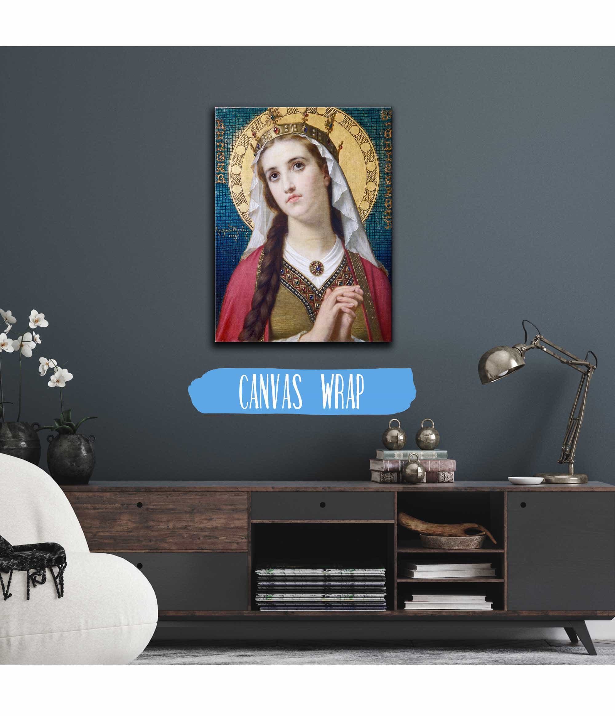Saint Elizabeth Of Hungary by Hugues Merle - Image 3